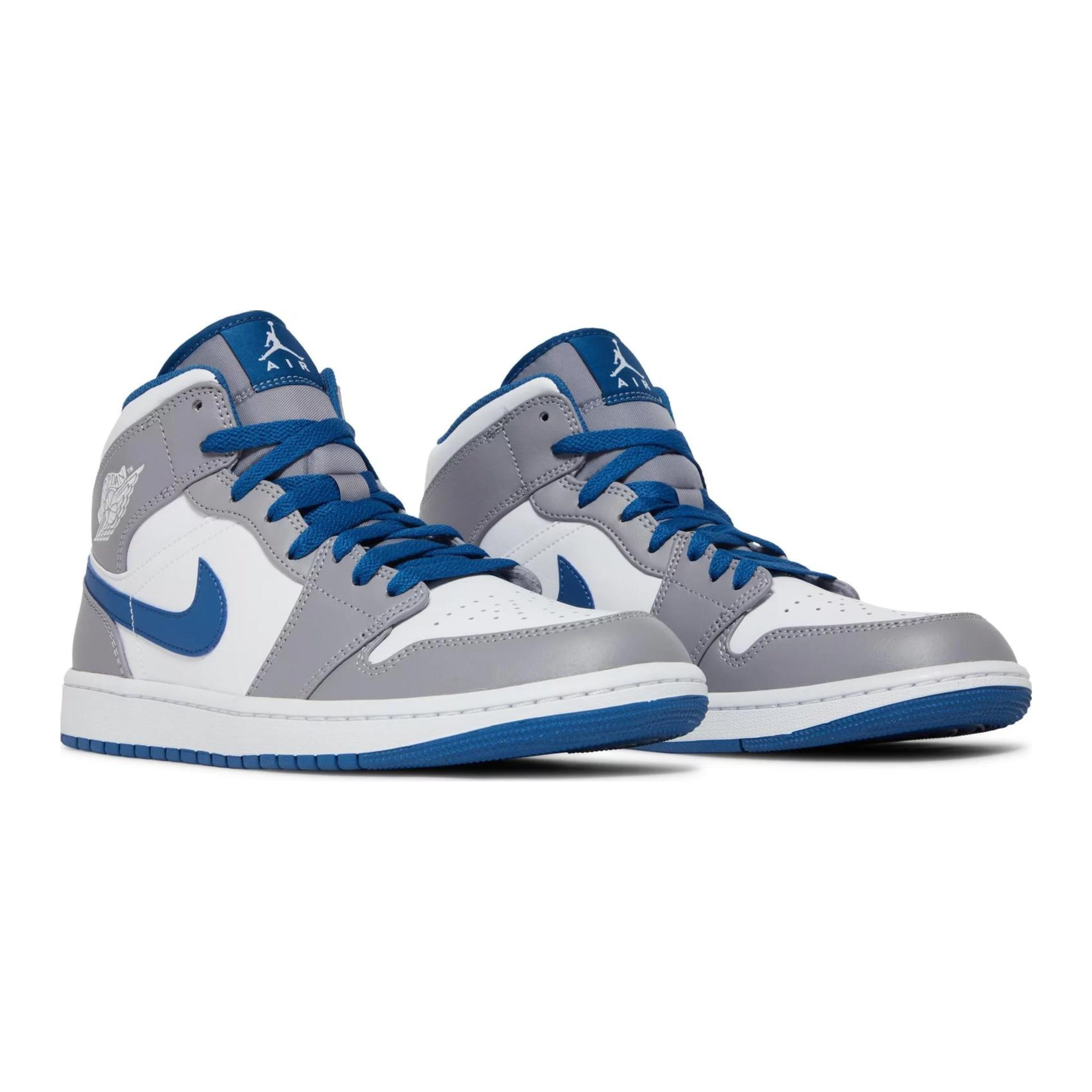 Nike Jordan 1 Mid Cement True Blue