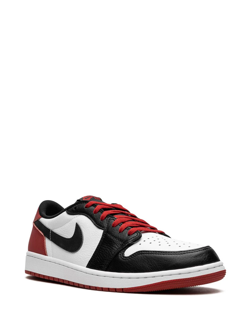 Jordan 1 Retro Low OG Black Toe (2023) red