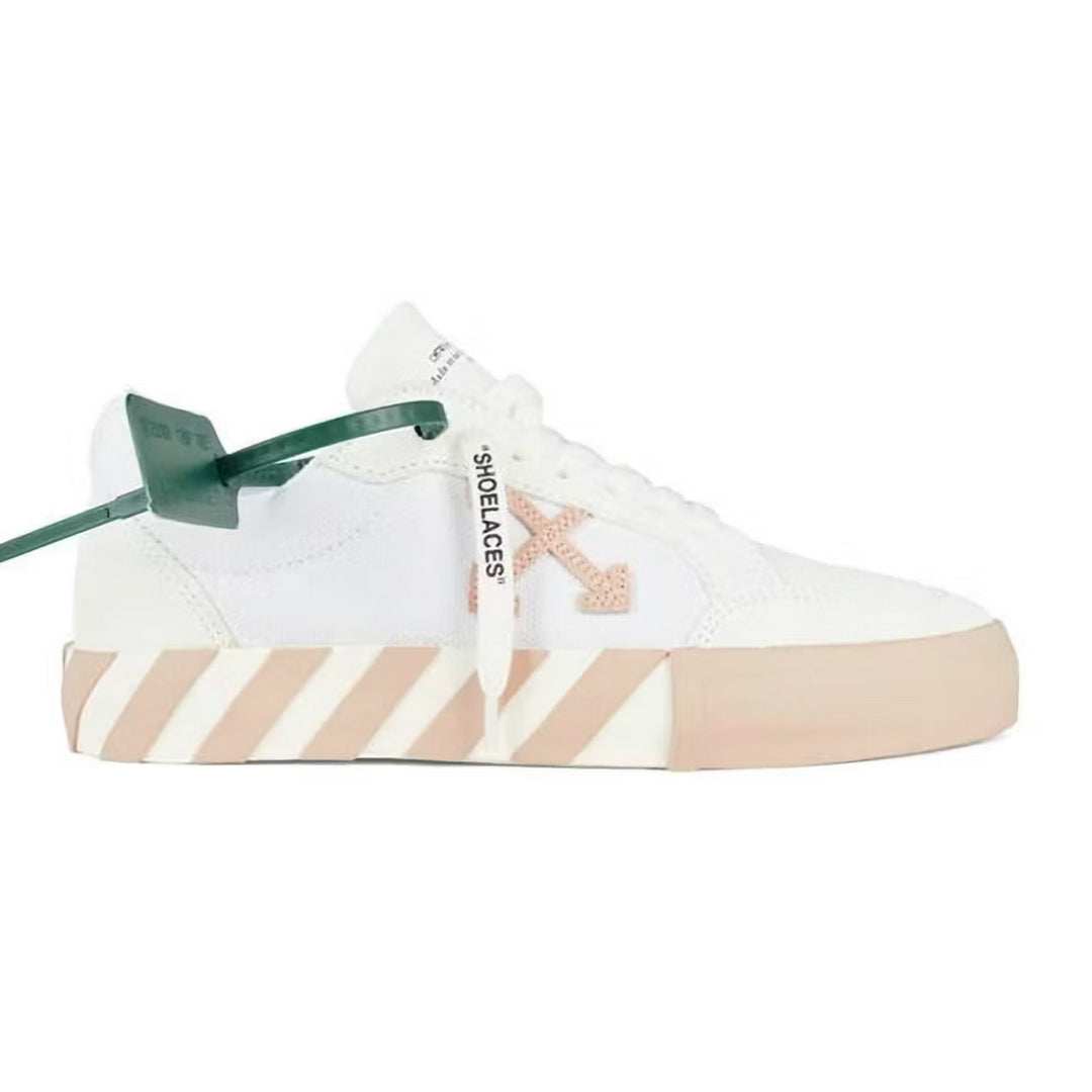 Off-White Vulc Low Canvas Suede White Pink (Women's)
