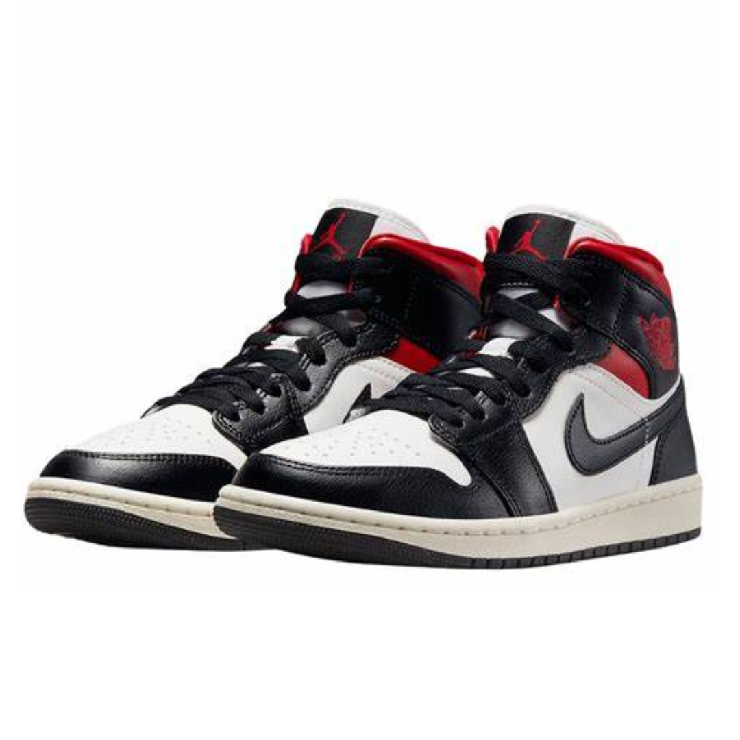 Jordan 1 Mid Gym Red Panda (W)