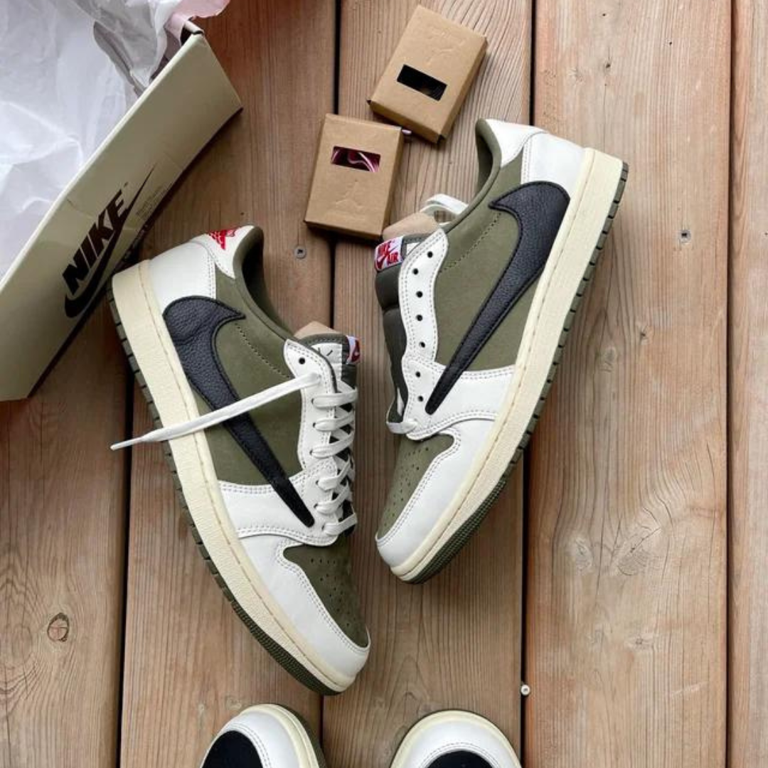 Jordan 1 Retro Low OG SP Travis Scott Medium Olive