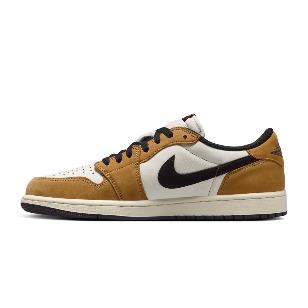 Nike Air Jordan 1 Low Sail and Golden Harvest