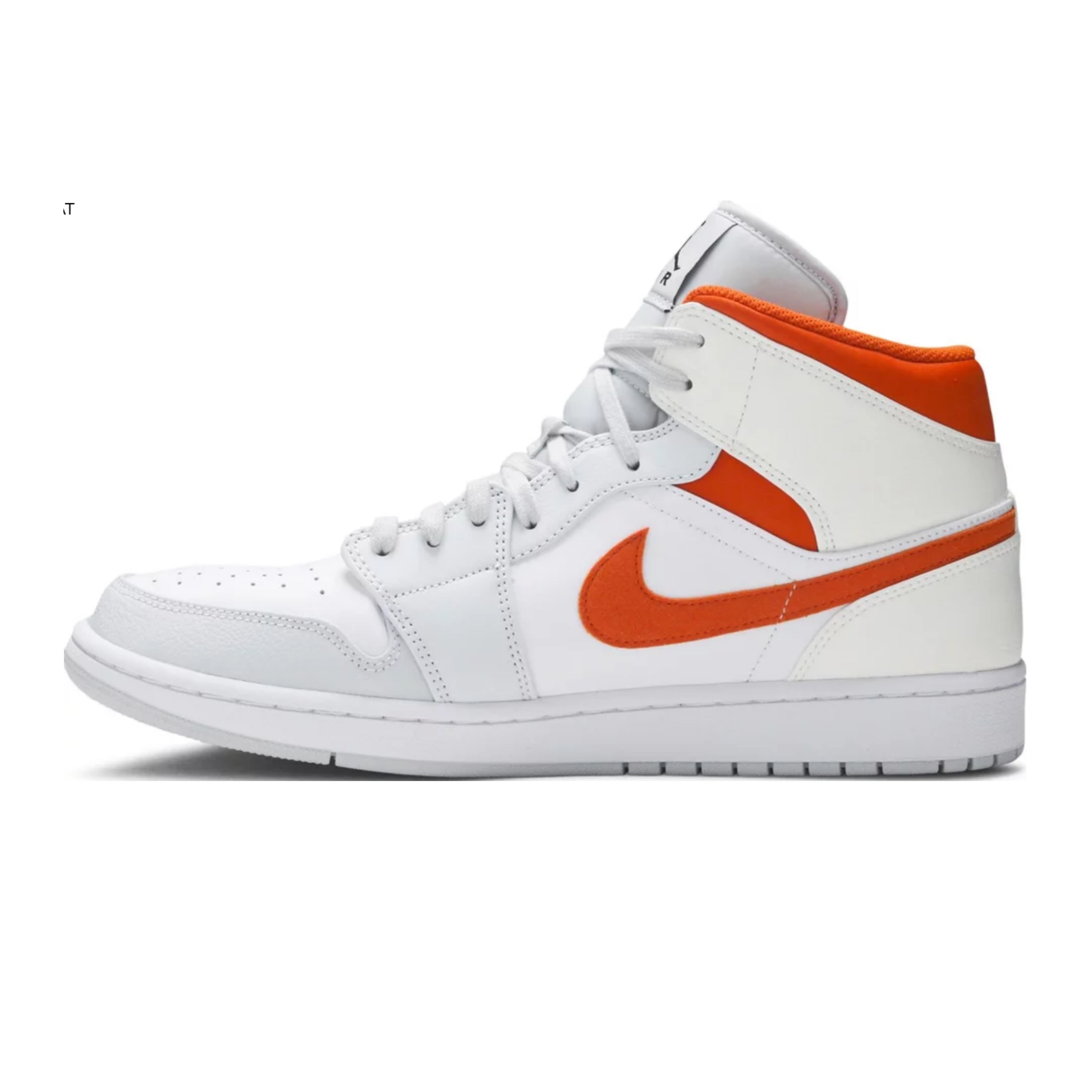 Jordan 1 Mid Starfish Pure Platinum