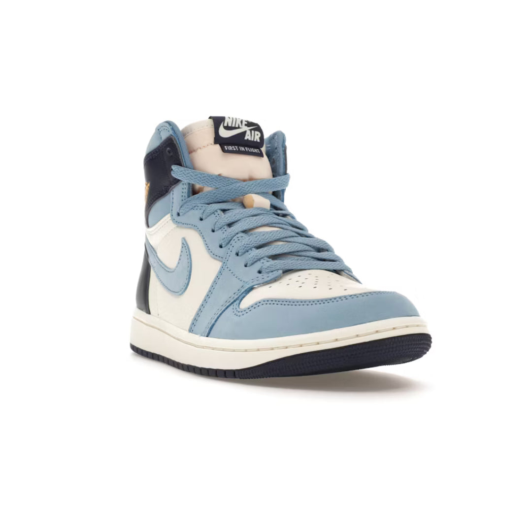 Jordan 1 High OG First in Flight University Blue / Midnight Navy-Sail