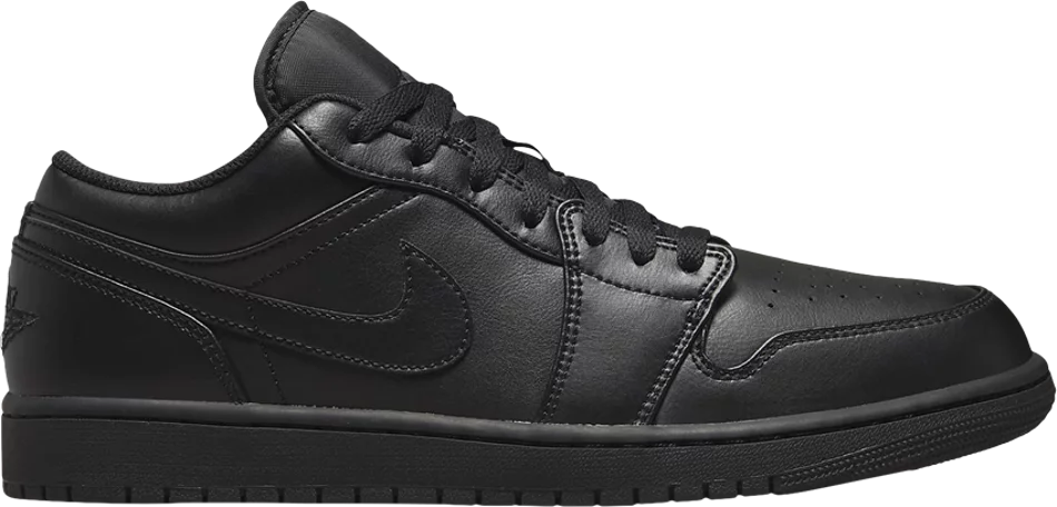 Jordan 1 Low Triple Black (2022)