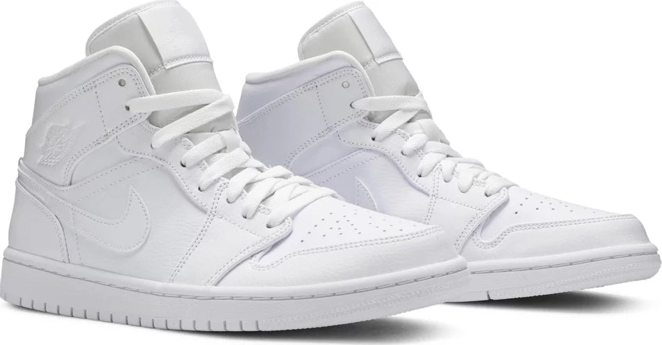 Nike Jordan 1 Mid Triple White (2020)