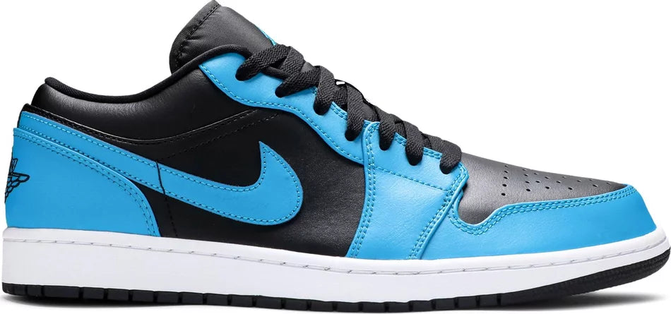 Jordan 1 Low Laser Blue Black