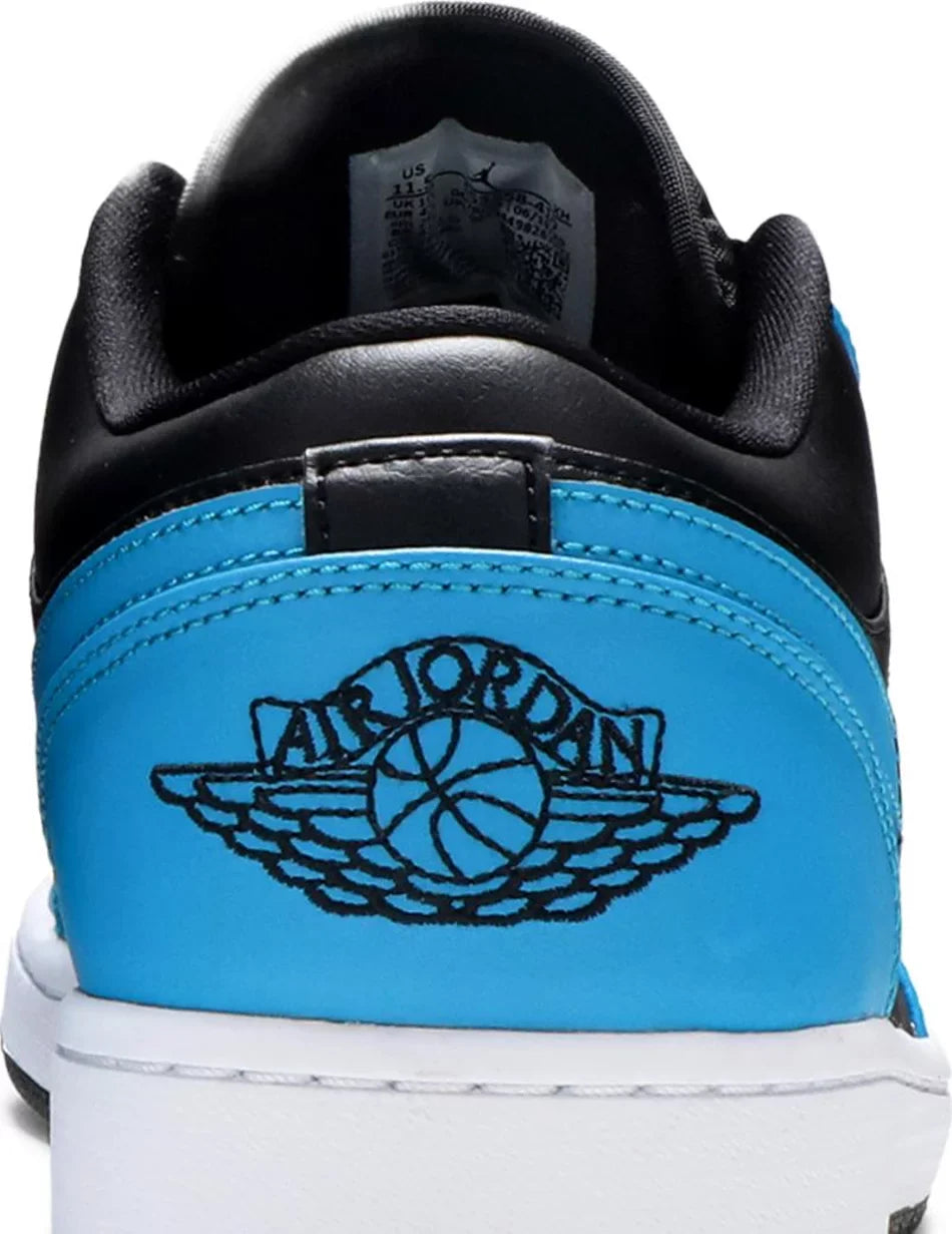 Jordan 1 Low Laser Blue Black