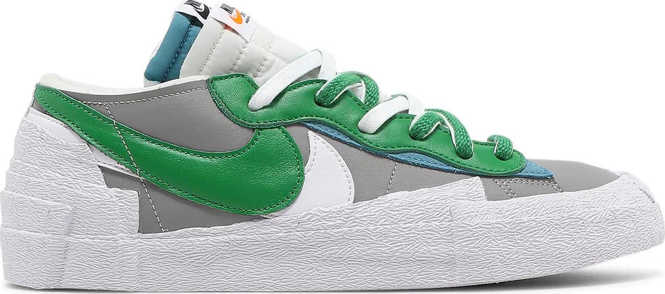 Nike Blazer Low sacai Medium Grey Classic Green