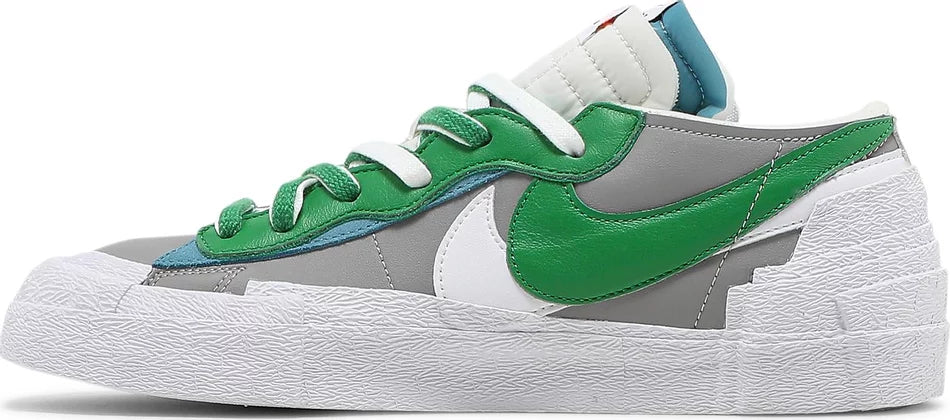 Nike Blazer Low sacai Medium Grey Classic Green