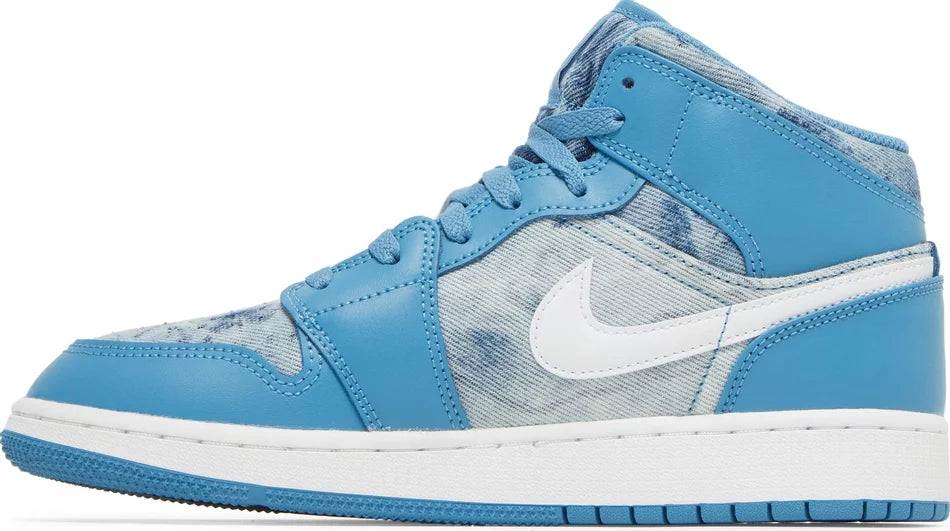 Jordan 1 Mid Washed Denim (GS)