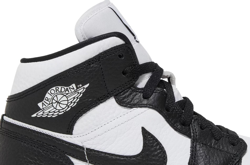 Nike Jordan 1 Mid Split Black White (W)