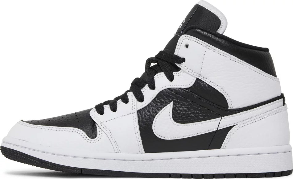 Nike Jordan 1 Mid Split Black White (W)