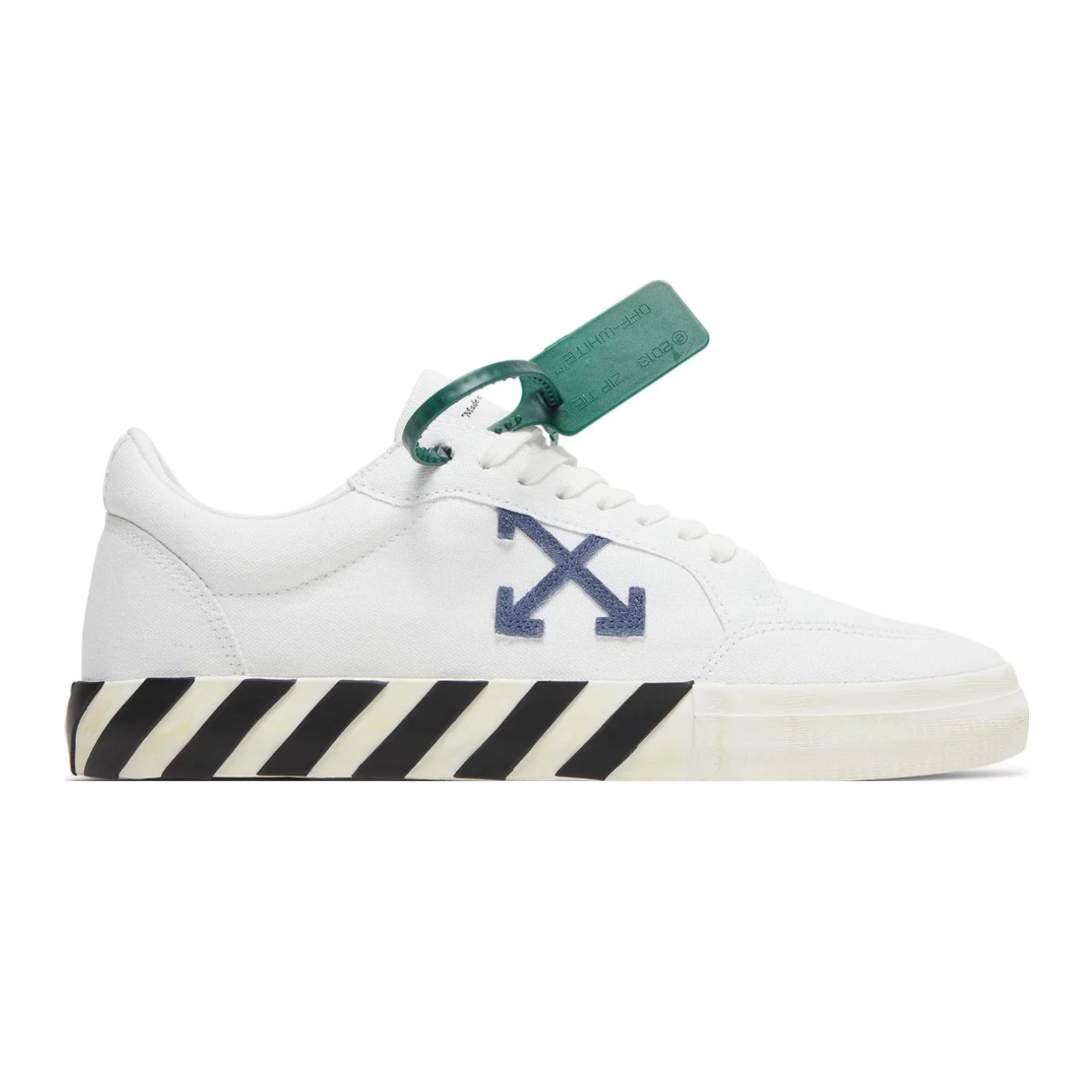 Off-White Vulc Low Cotton White White Blue Grey