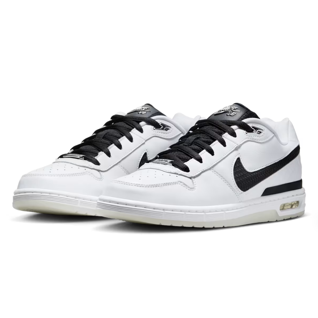 Nike SB Paul Rodriguez Zoom Air Low Blanco y negro