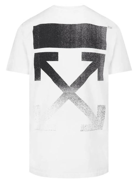 Off-White Degrade Arrow Short Sleeve T-Shirt White Black