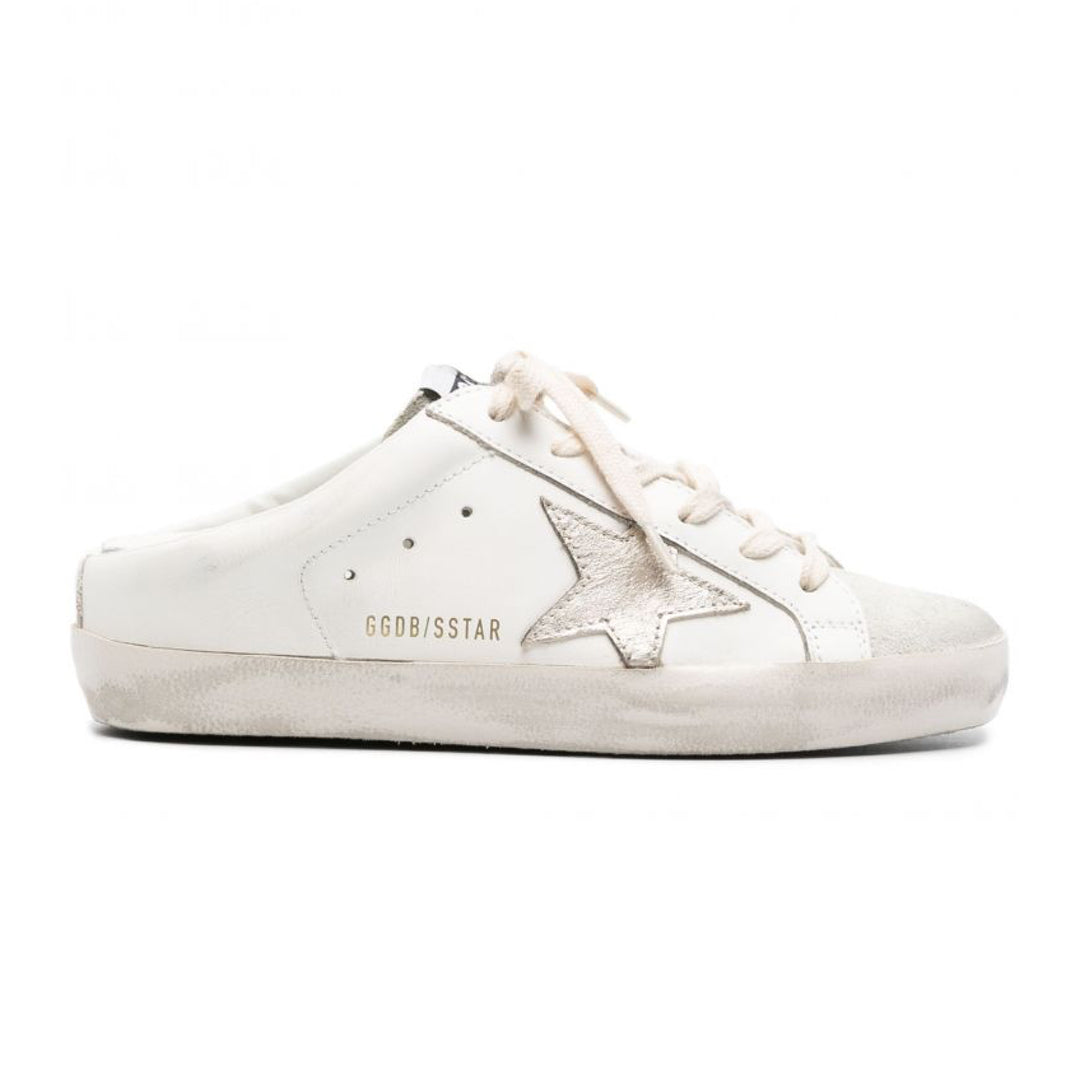 Golden Goose Golden Goose Wmns Superstar Sabot 'Platinum Ice Grey'