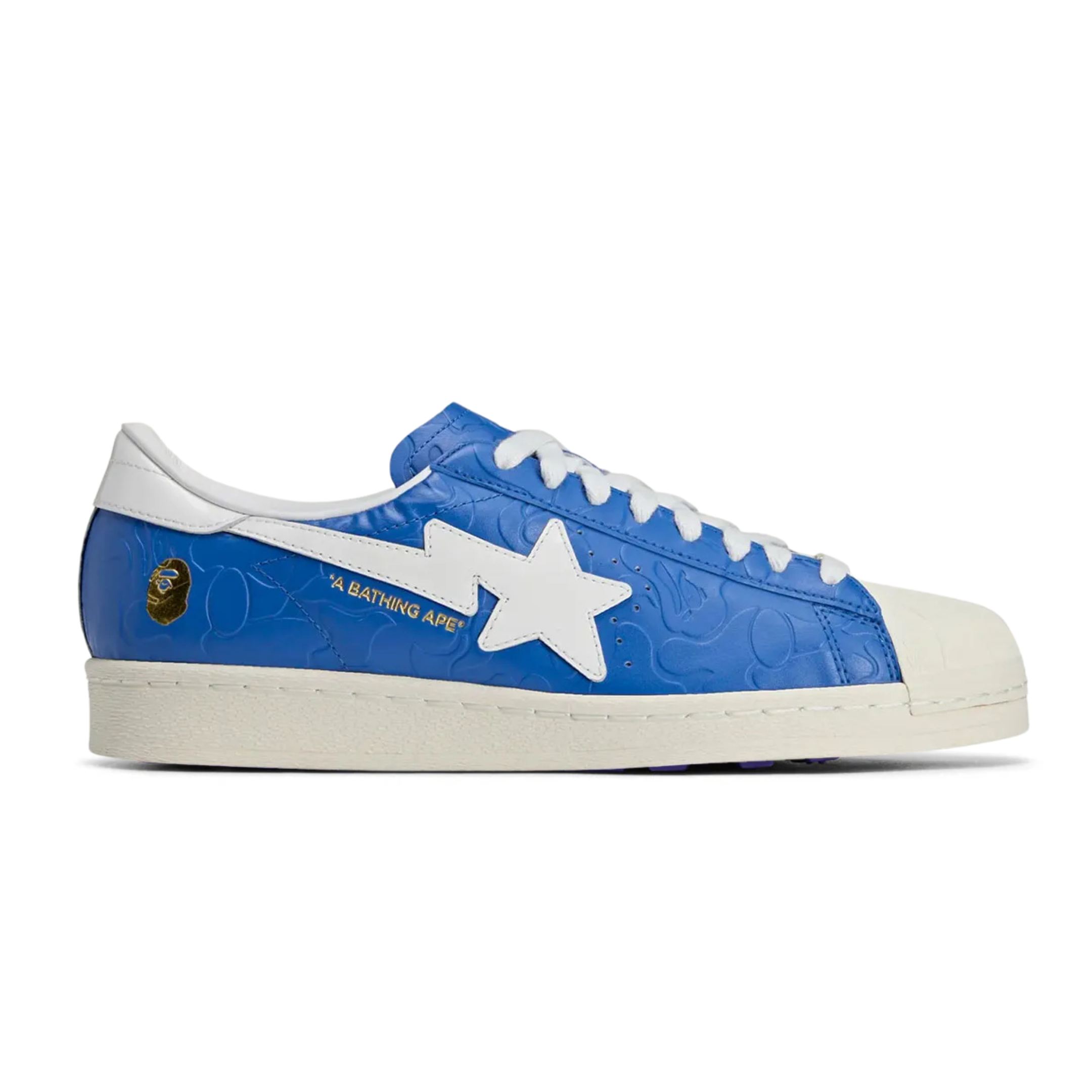 Adidas Superstar Vintage SSTR V Bape Blue White