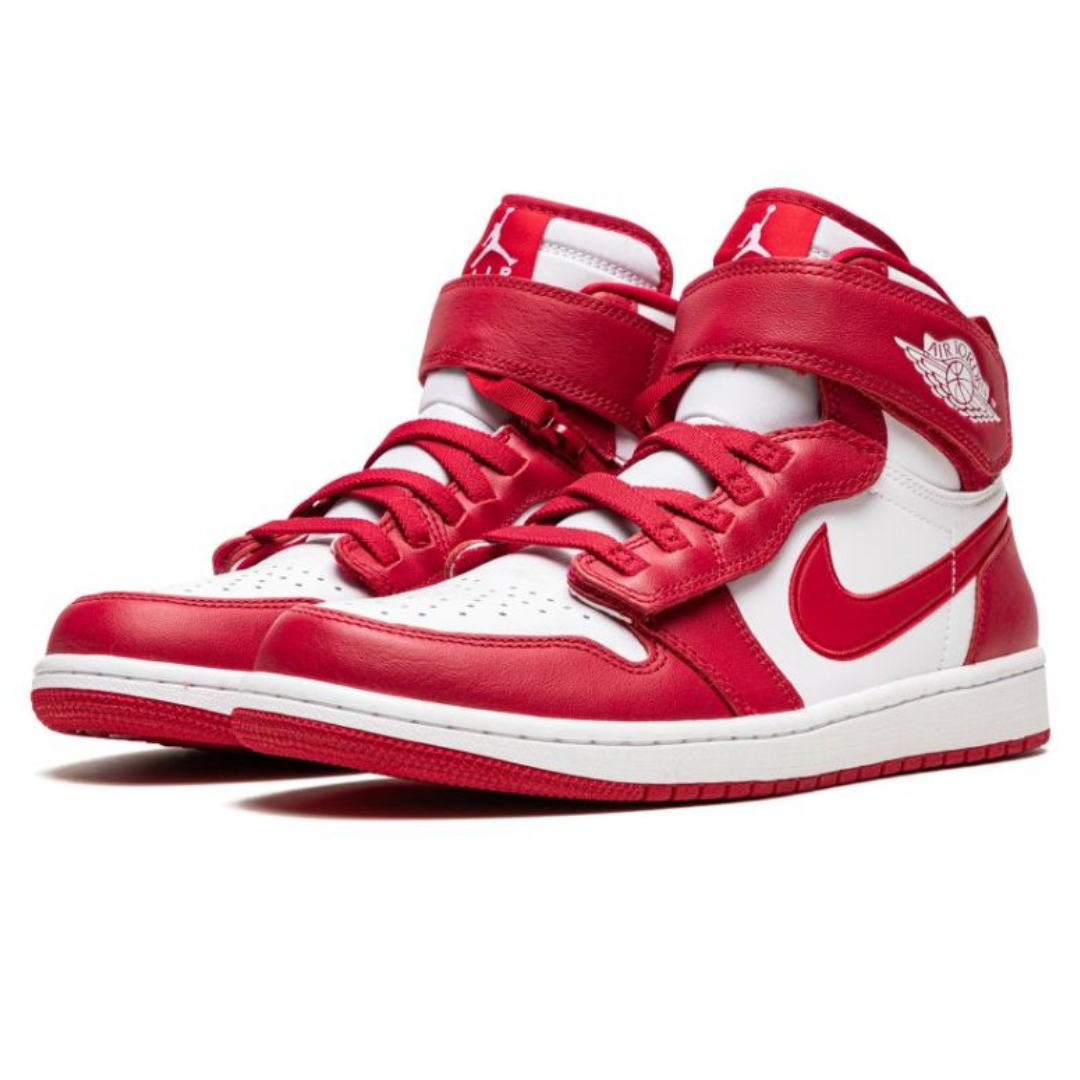 Jordan 1 High FlyEase White Cardinal Red