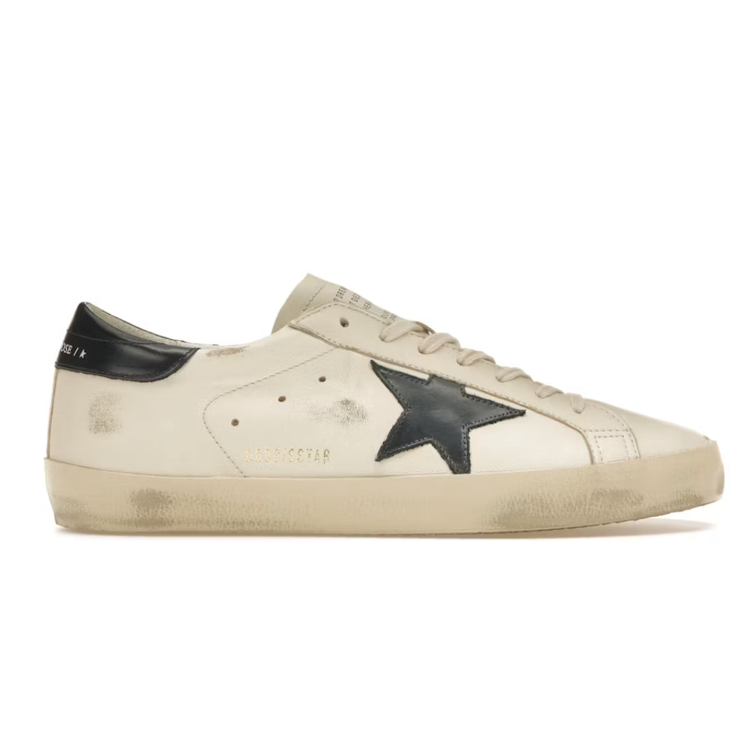 Golden Goose Super-Star Beige Night Blue