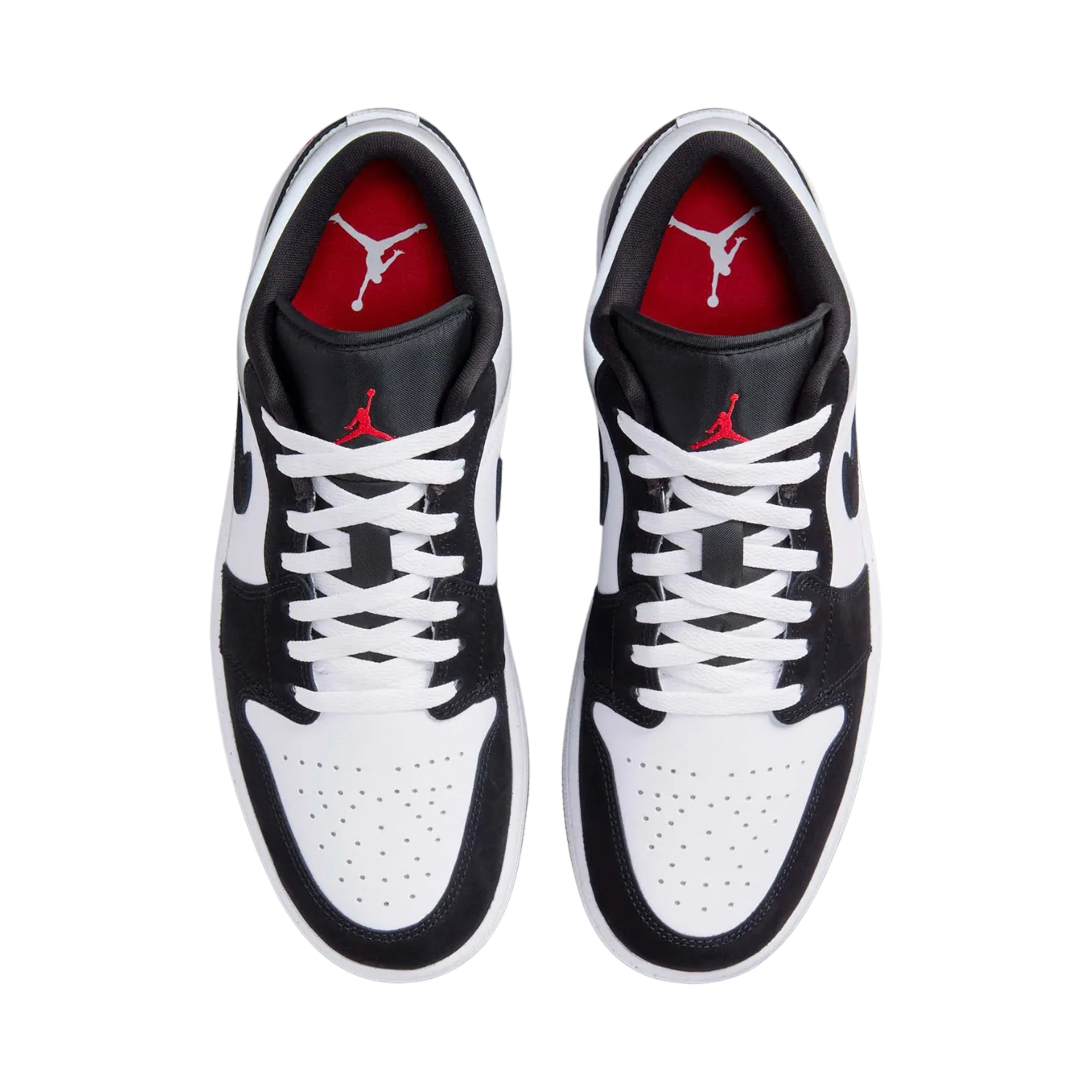 Jordan 1 Low SE White Fire Red Black Matte Silver