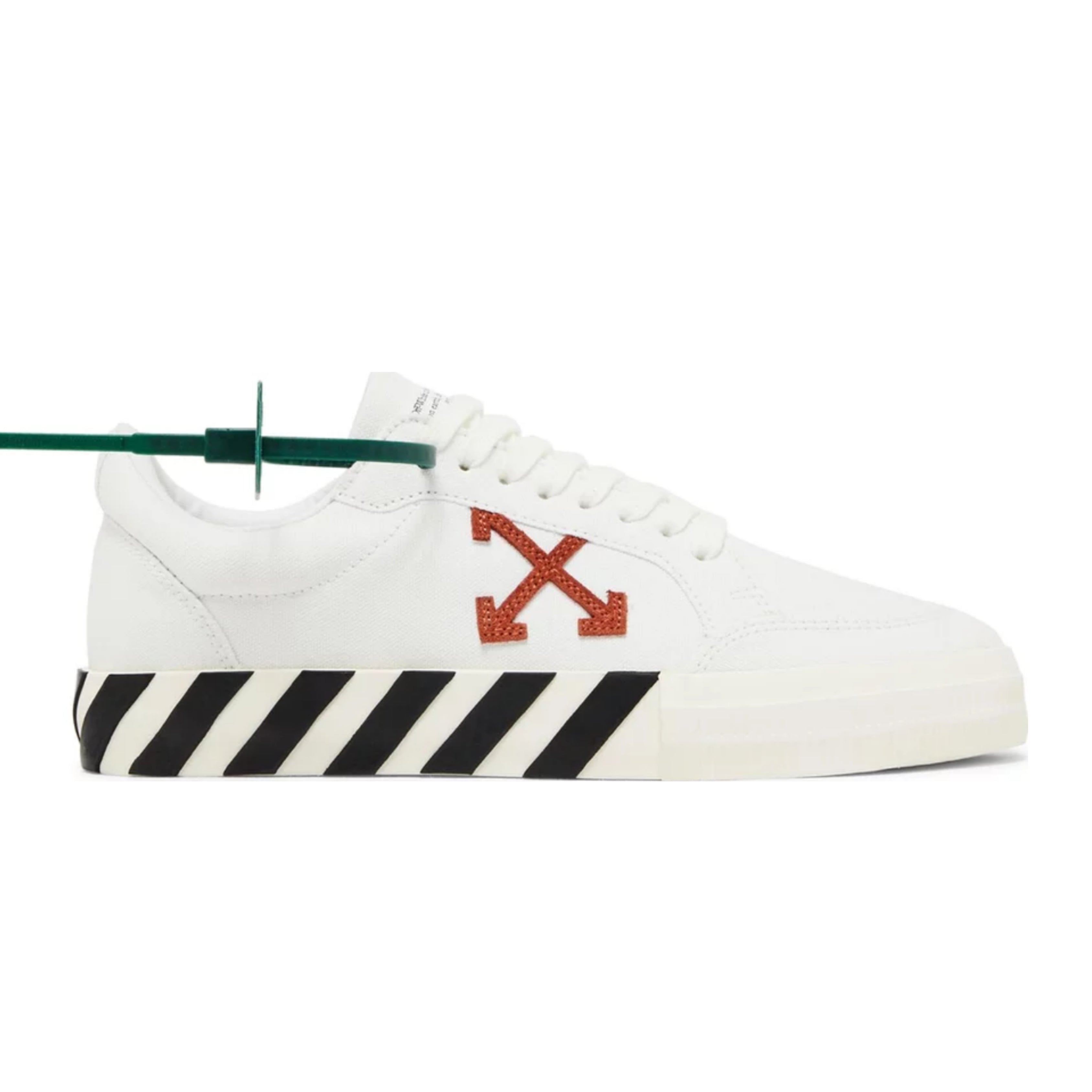 Off-White Vulc Low Canvas White Red Arrow Black