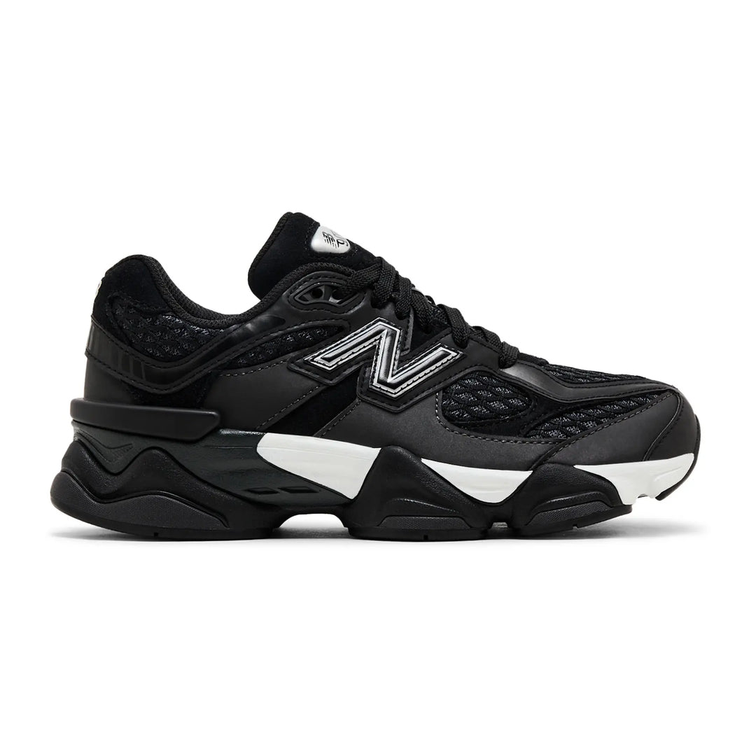 New Balance 9060 Big Kid 'Black Silver' Shoe Palace Exclusive