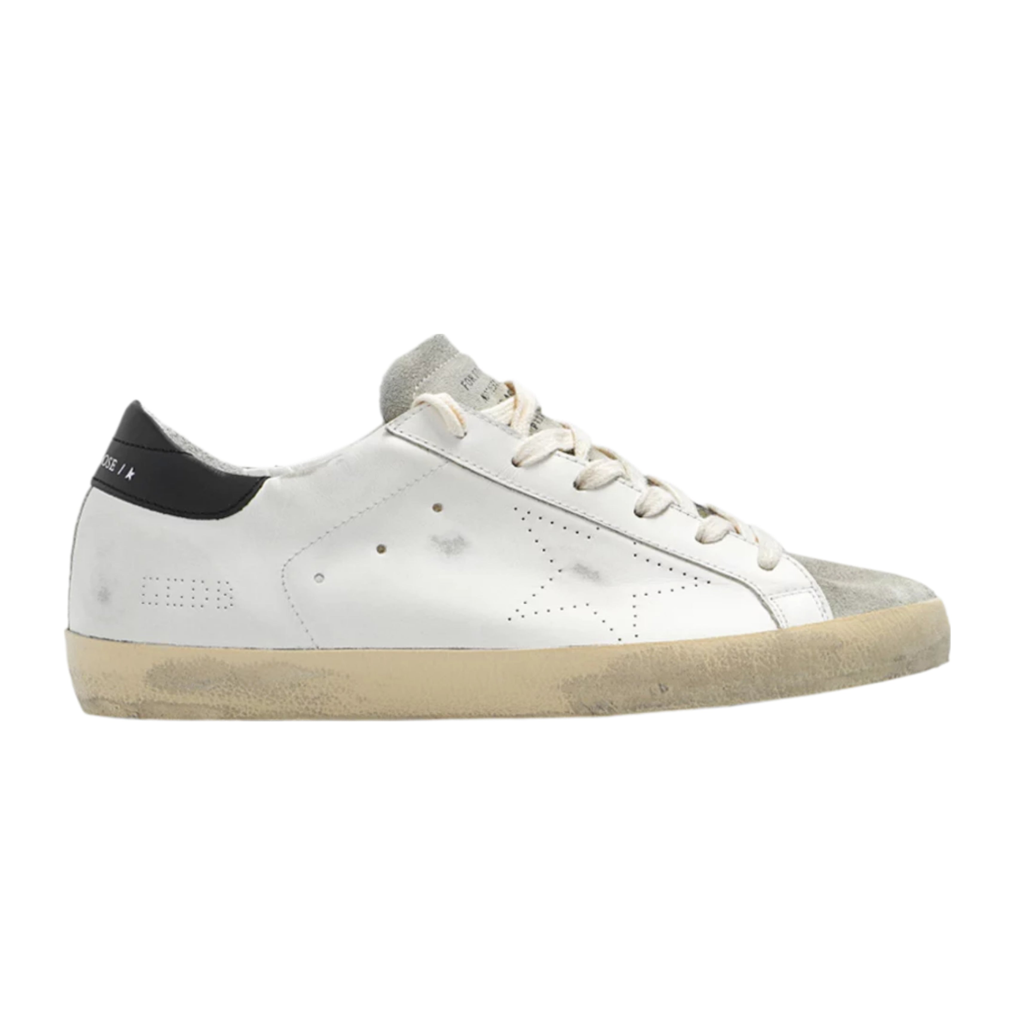 Golden Goose Super-Star White Ice Black (Women's)