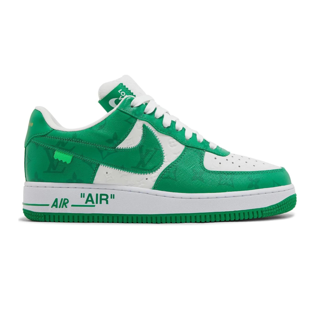 Louis Vuitton Nike Air Force 1 Low By Virgil Abloh White Green