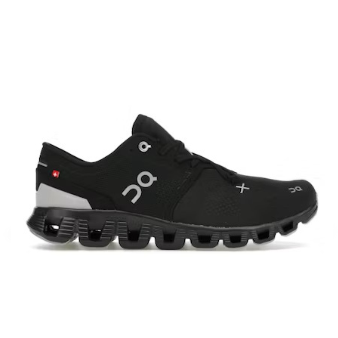 On Running Cloud X 3 Athletic Sneakers In Black