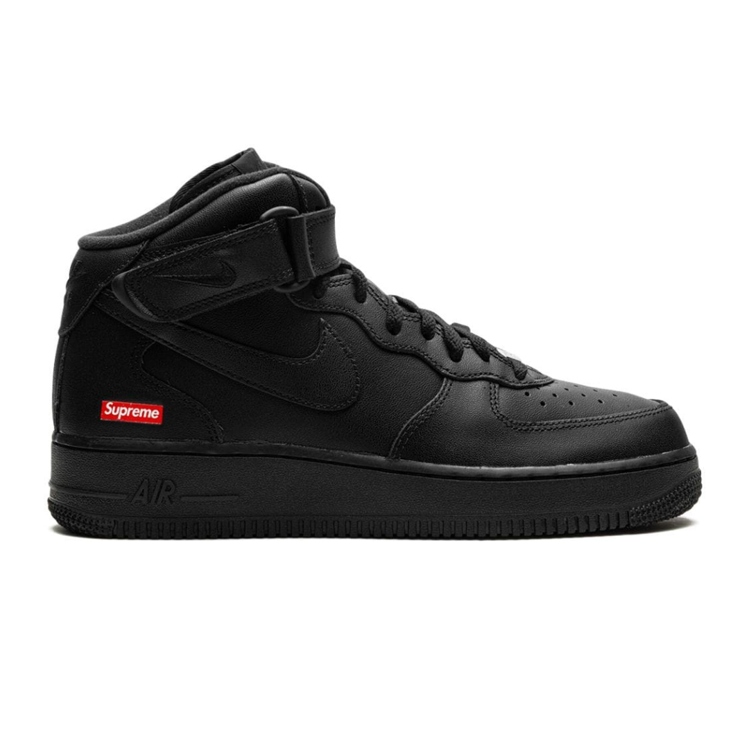 Nike Air Force 1 Mid  Supreme Black