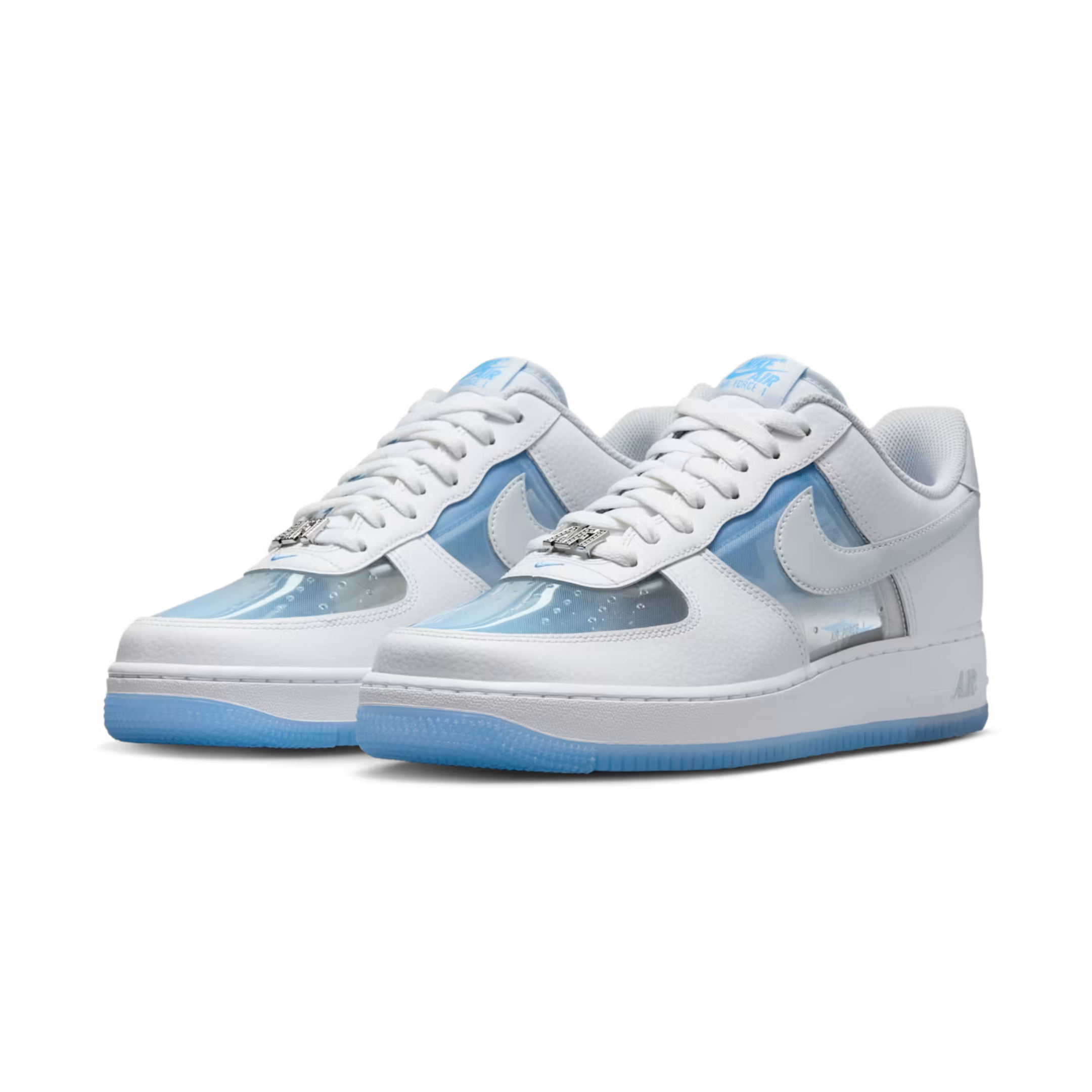 Nike Air Force 1 White and University Blue