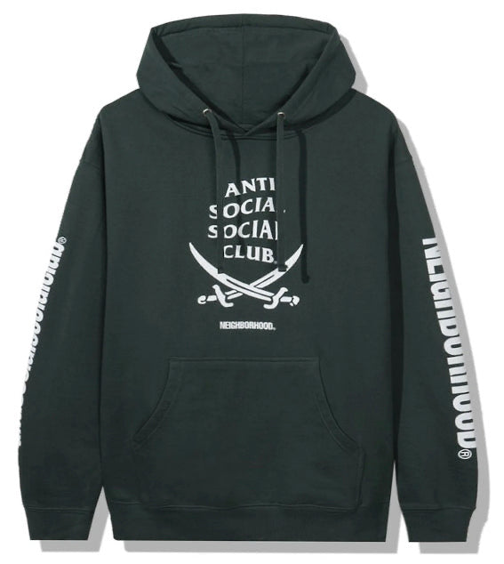 Anti Social Social Club Neighborhood 6IX Hoodie Green