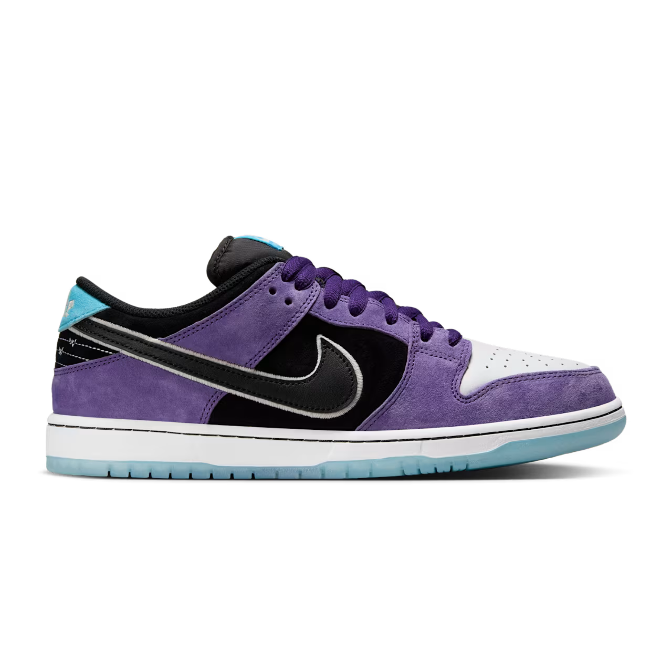 SB Dunk Low x Hayley Wilson Black and Court Purple