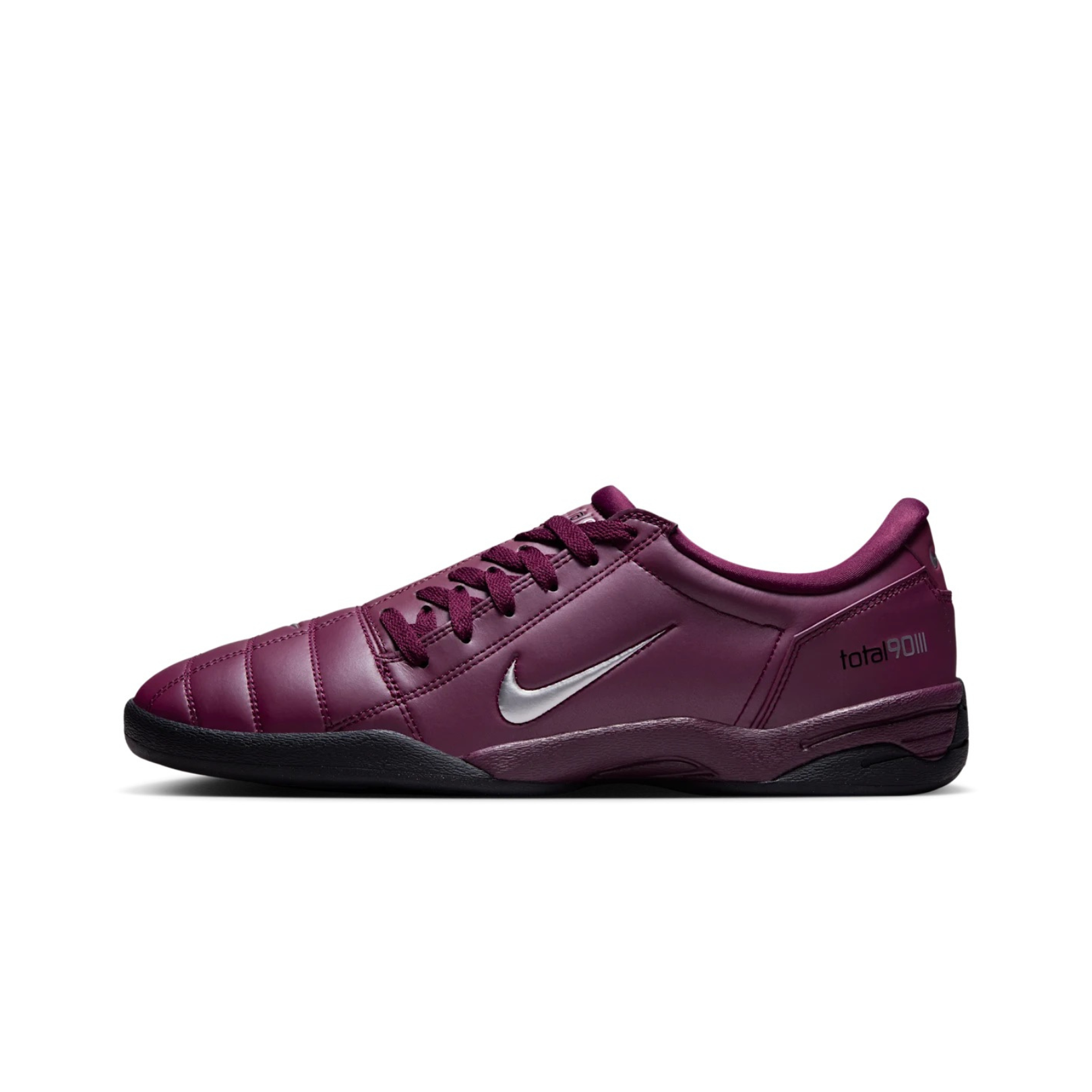 Nike Total 90 Bordeaux and Metallic Silver