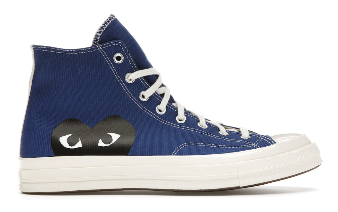 Converse Chuck Taylor All-Star 70 High Comme des Garcons PLAY Blue