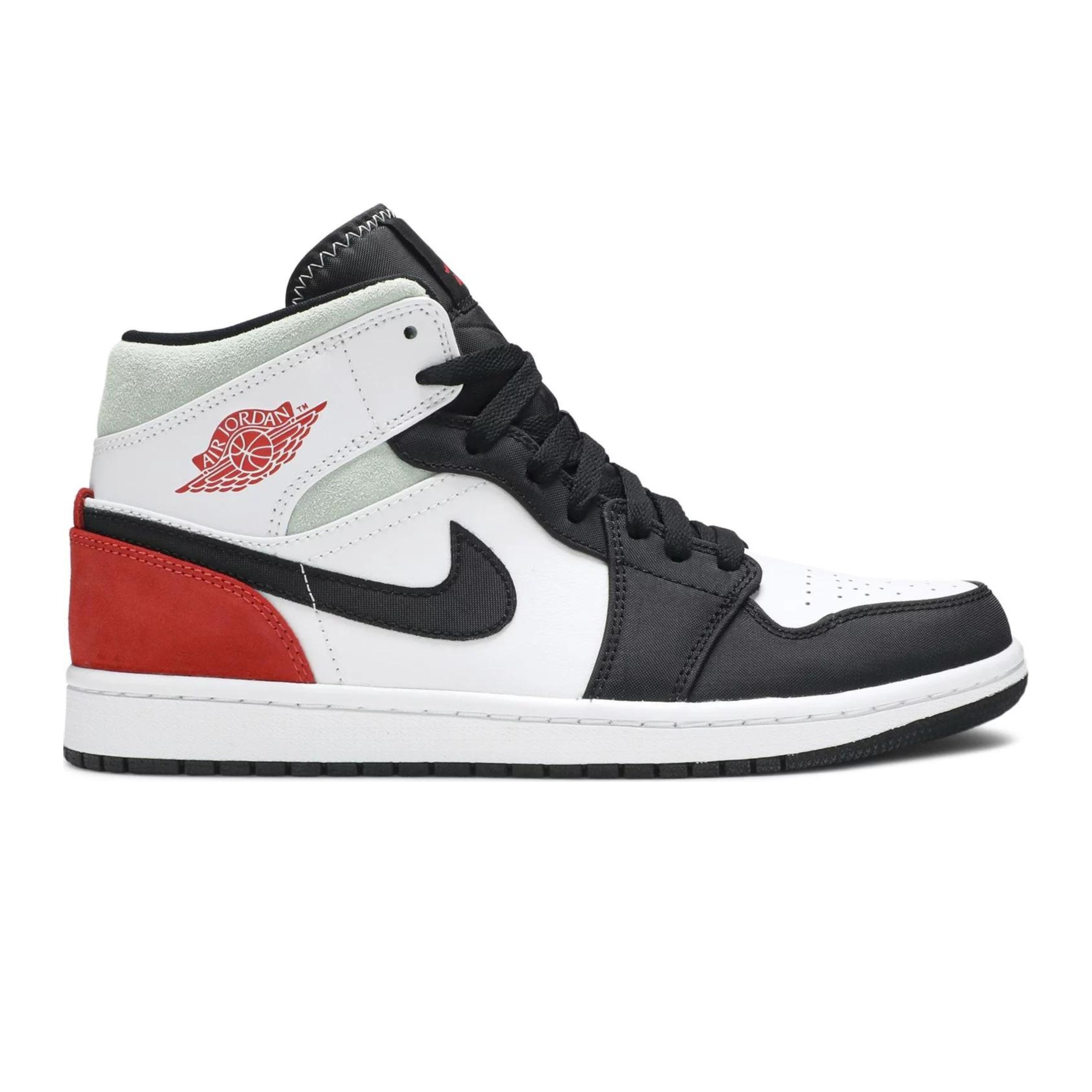 Jordan 1 Mid SE Red Black Toe