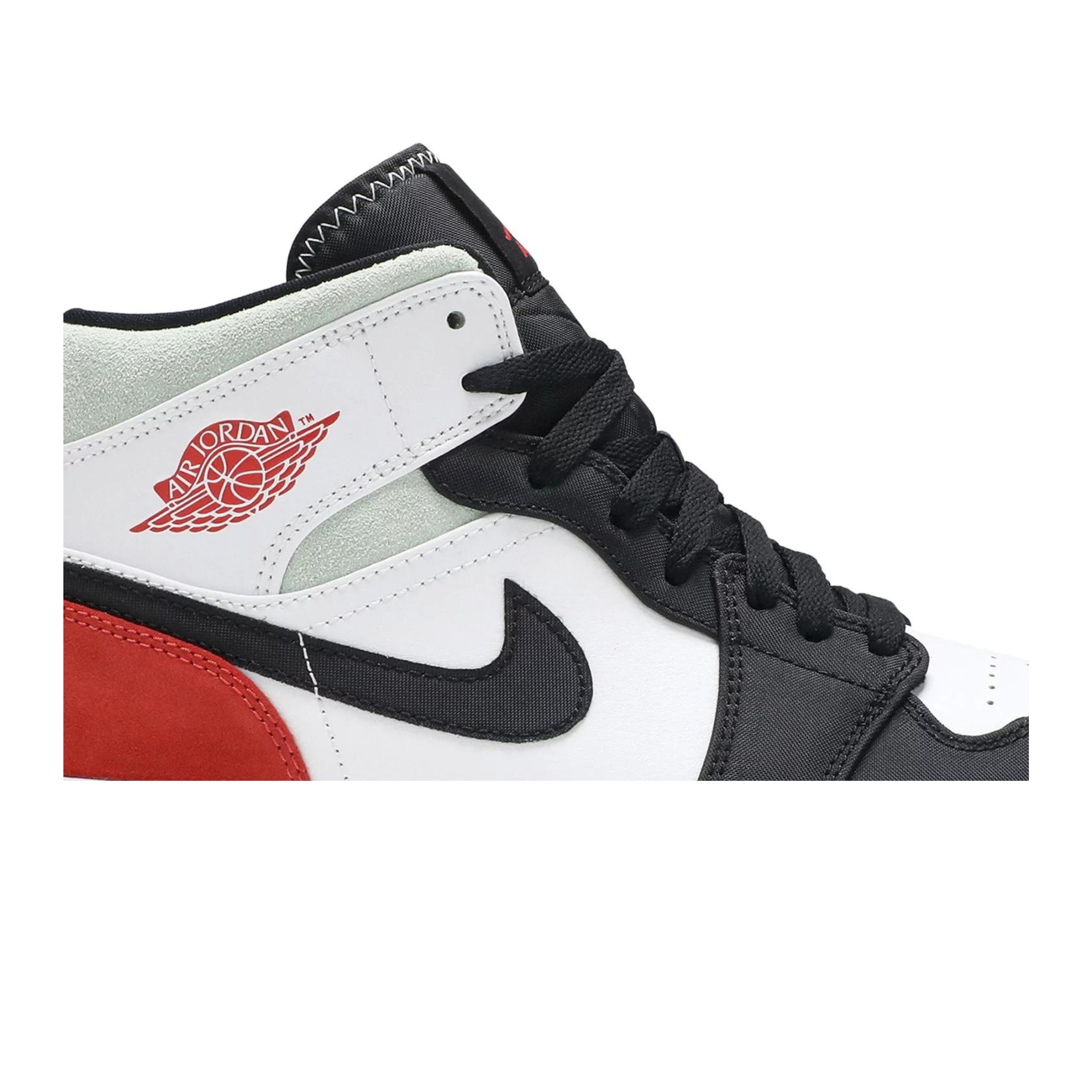 Jordan 1 Mid SE Red Black Toe