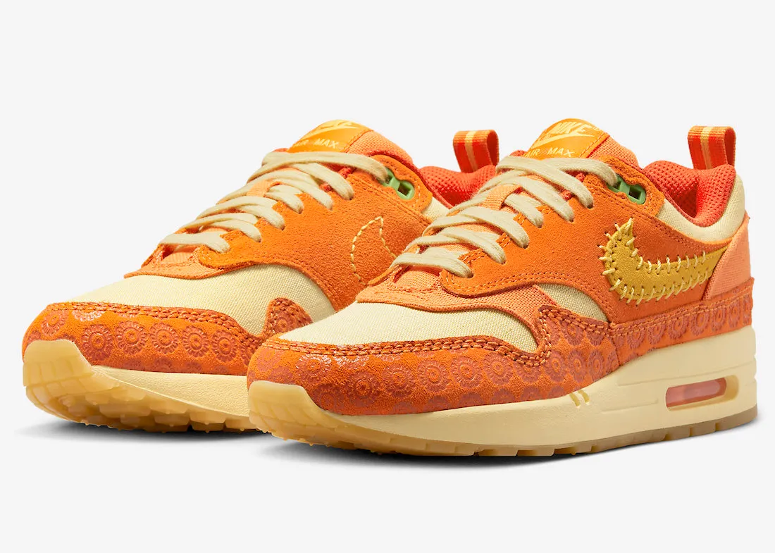 Nike Air Max 1 Somos Familia (W) ORANGE/CREAM/YELLOW-GREEN