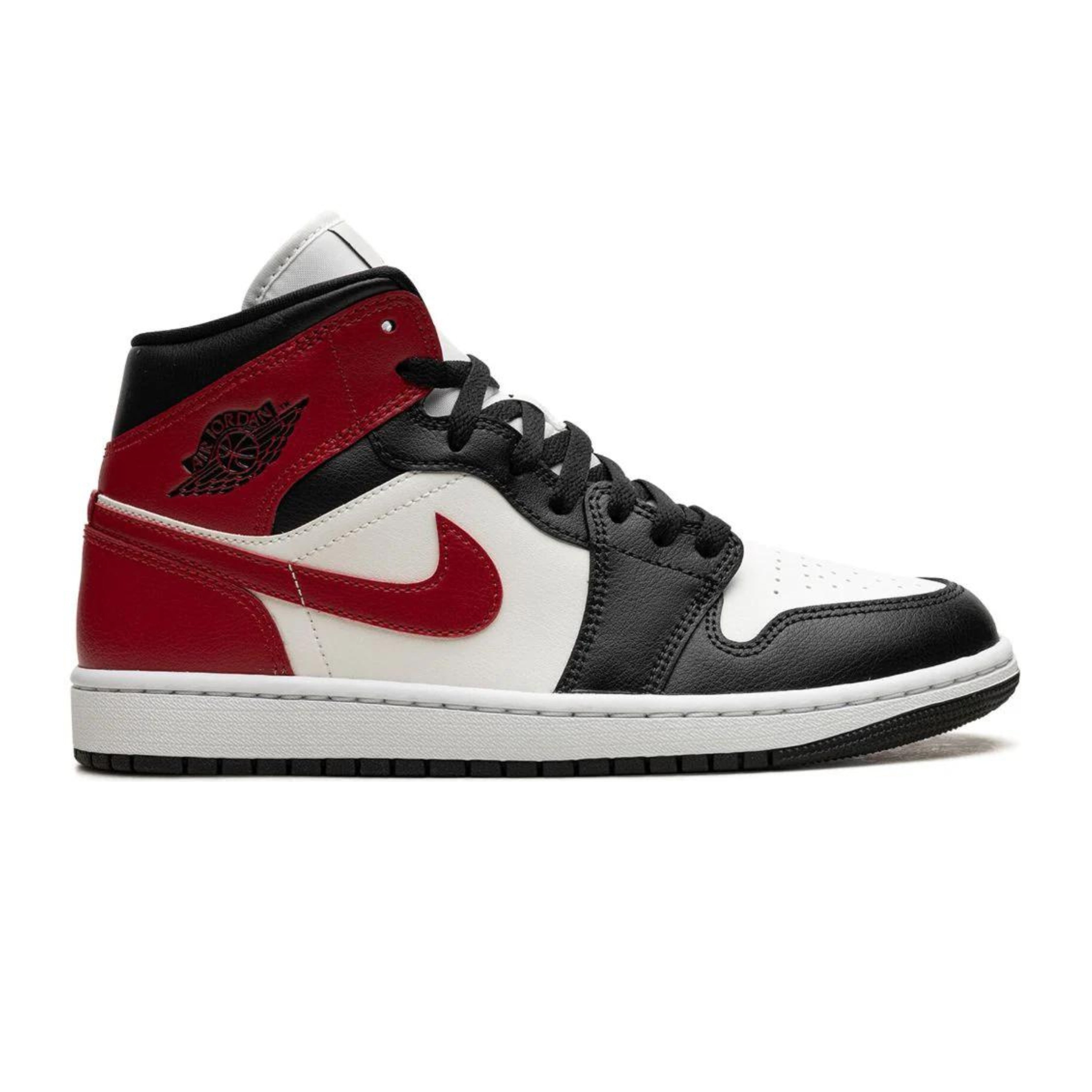 Jordan 1 Mid Gym Red Off Noir (Women's)