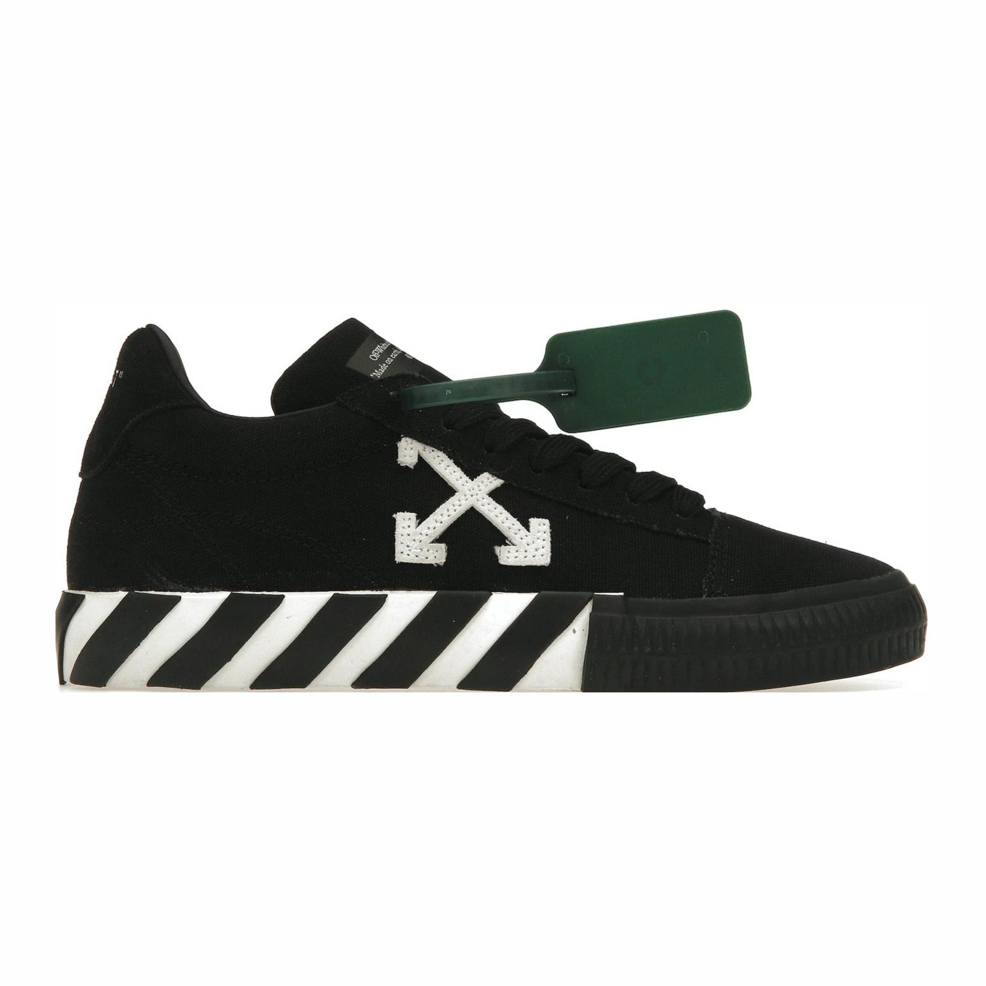 Off-White Vulcanized Low  Black Green Zip