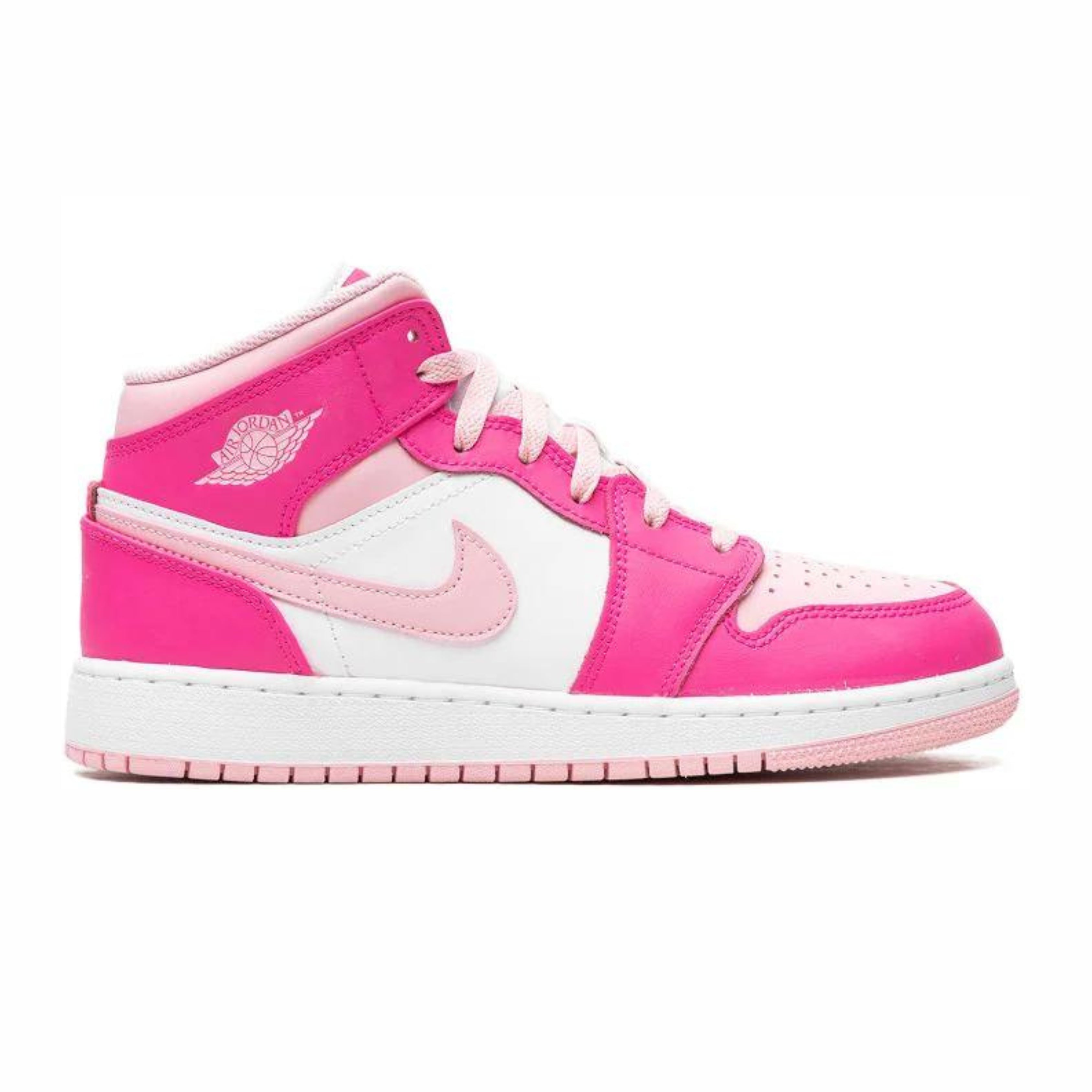 Jordan 1 Mid Fierce Pink (GS)