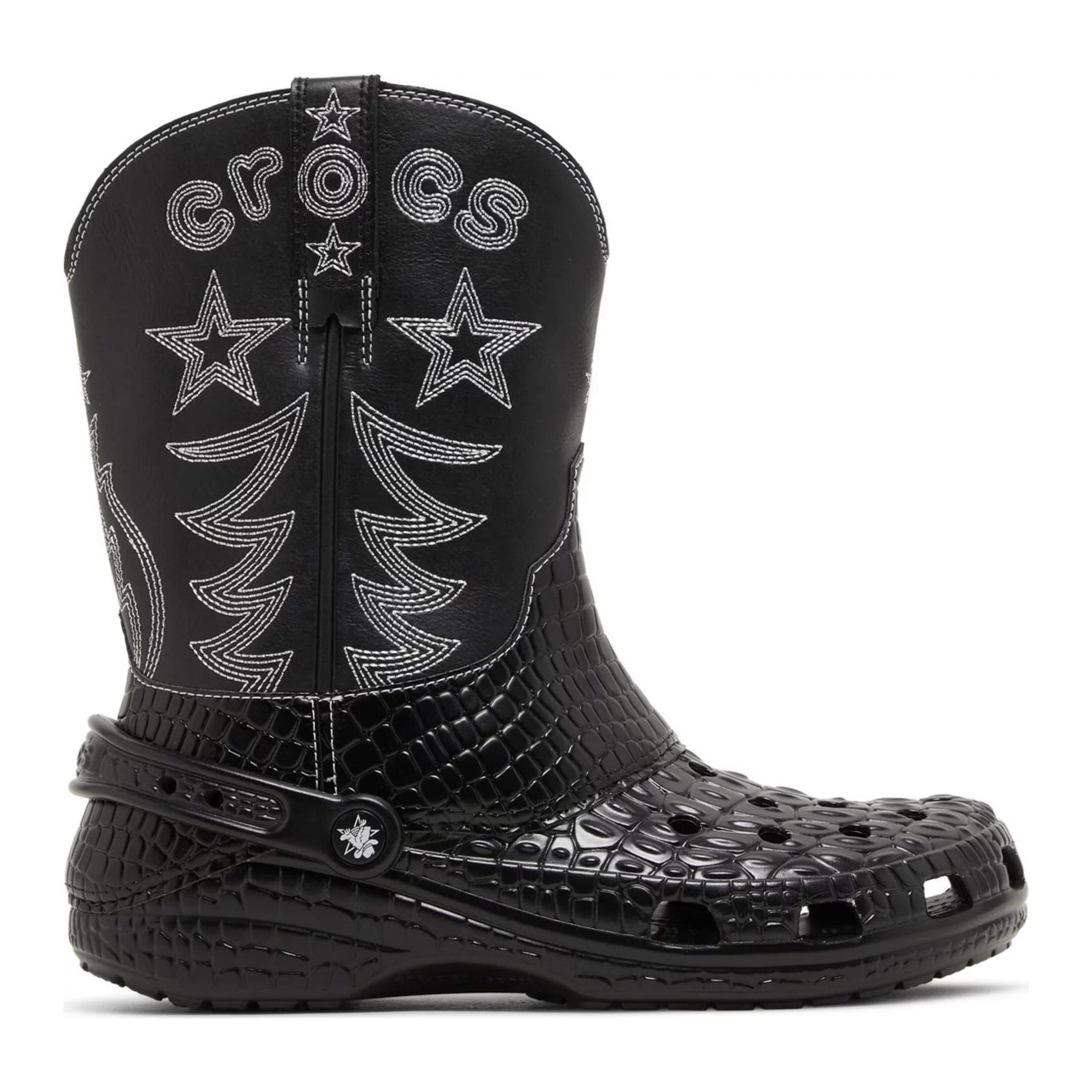 Crocs Classic Cowboy Boot Black