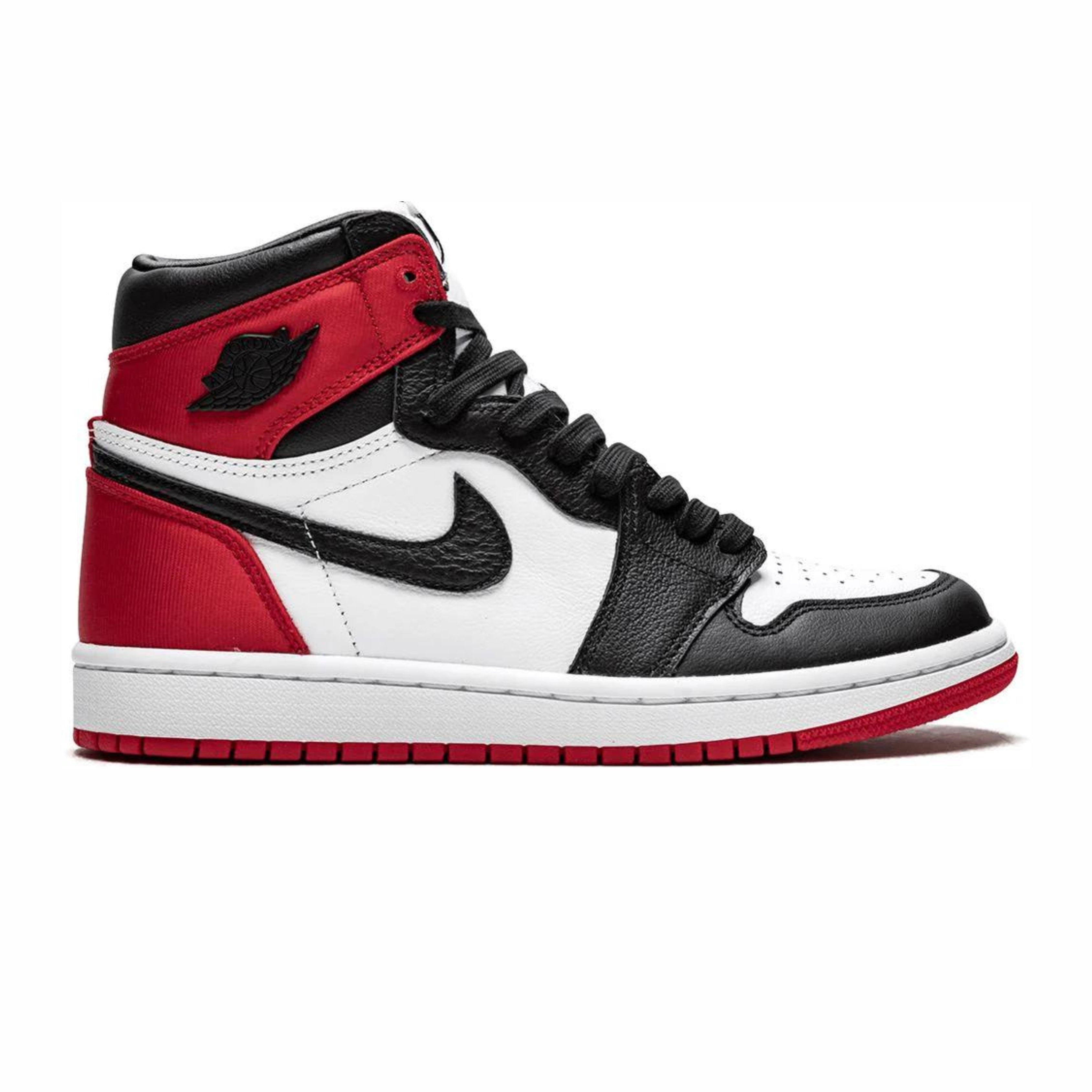 Nike Jordan 1 Retro High Satin Black Toe