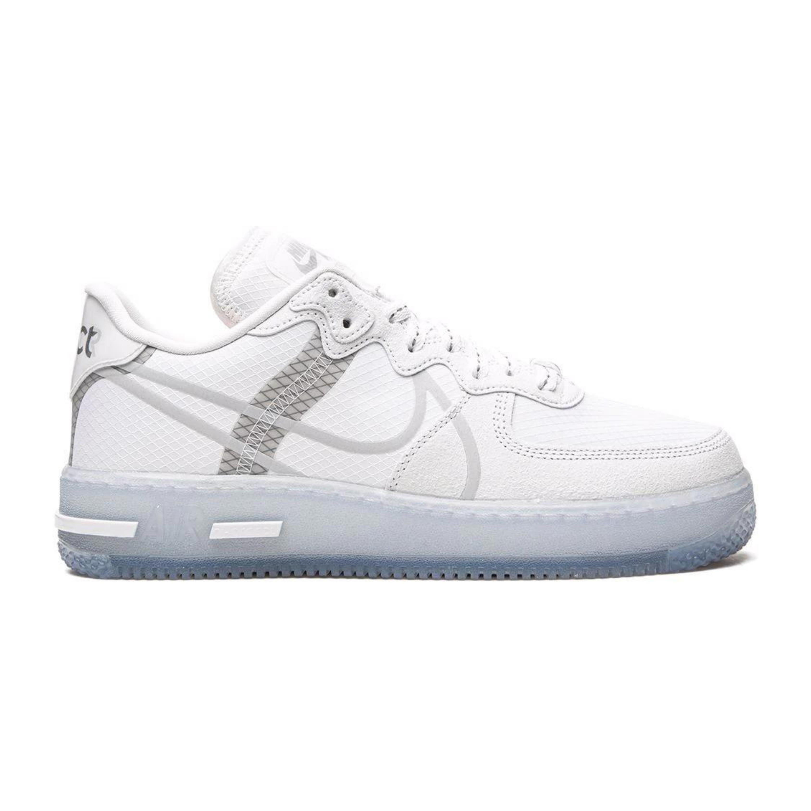 Nike Air Force 1 React White Light Bone