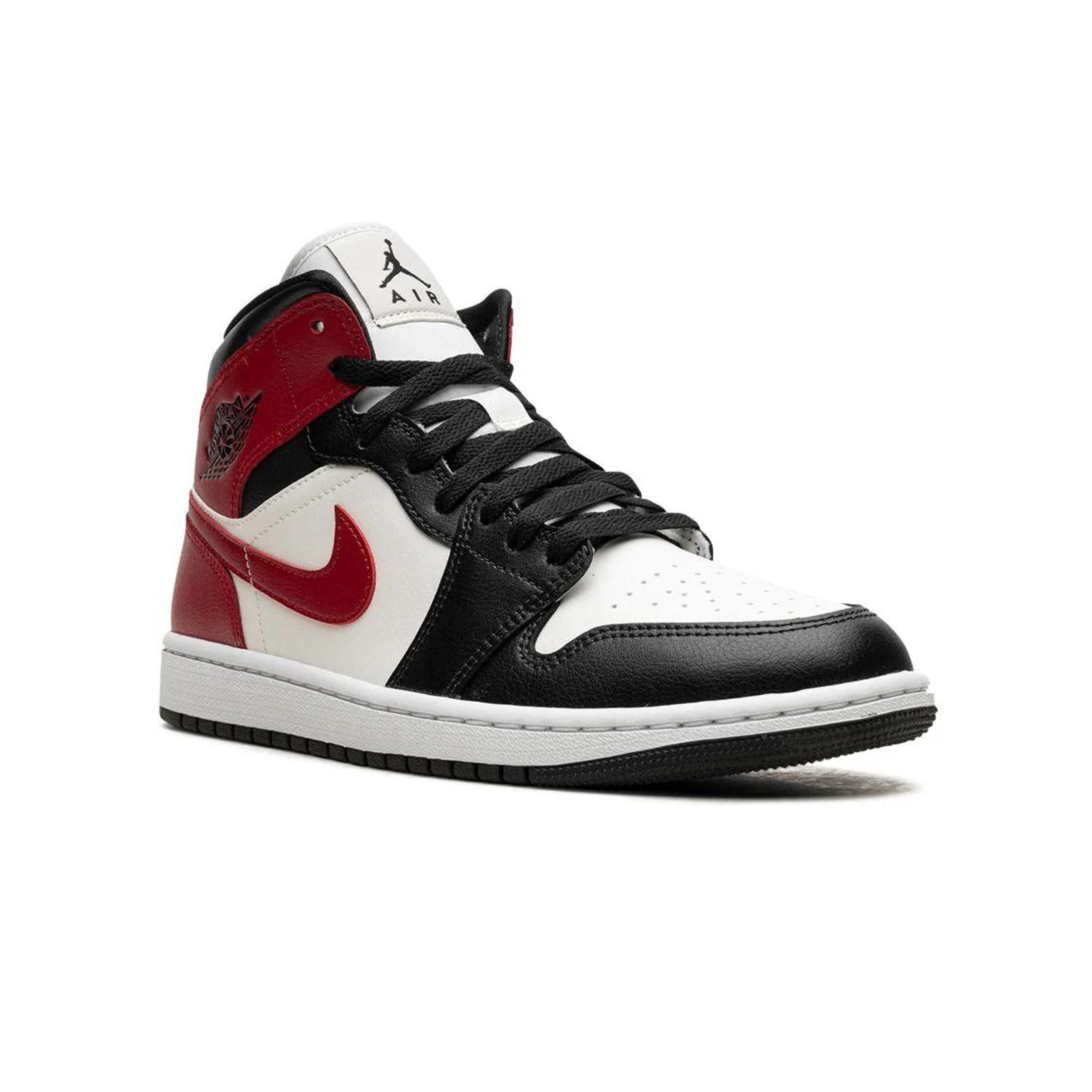 Jordan 1 Mid Gym Red Off Noir (Women's)