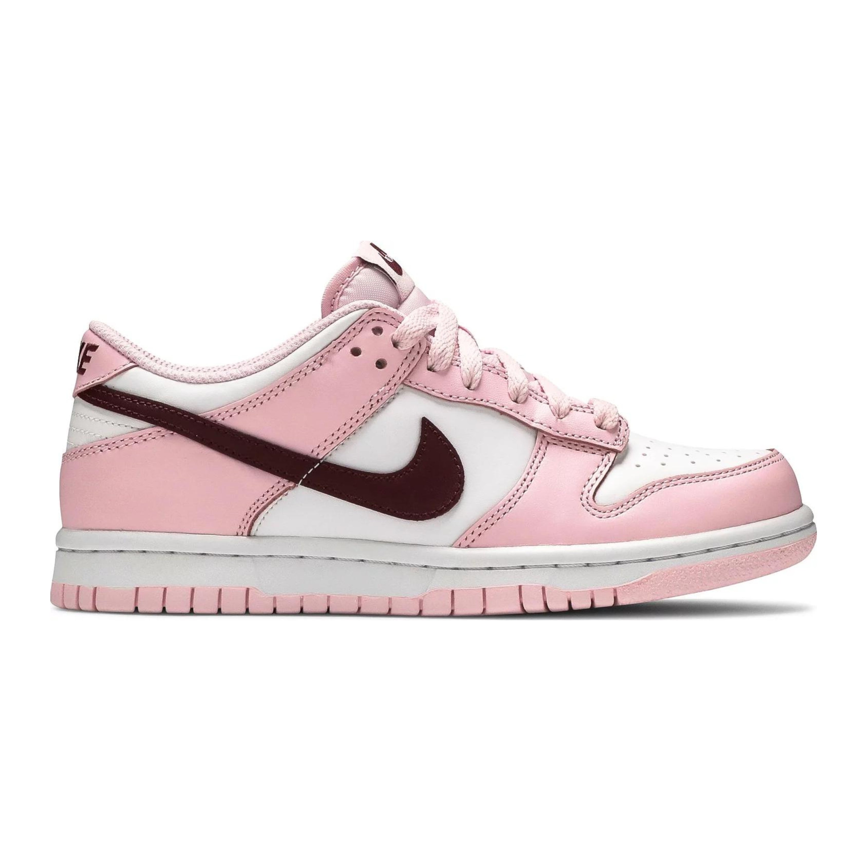 Nike Dunk Low Pink Foam Red White (GS)