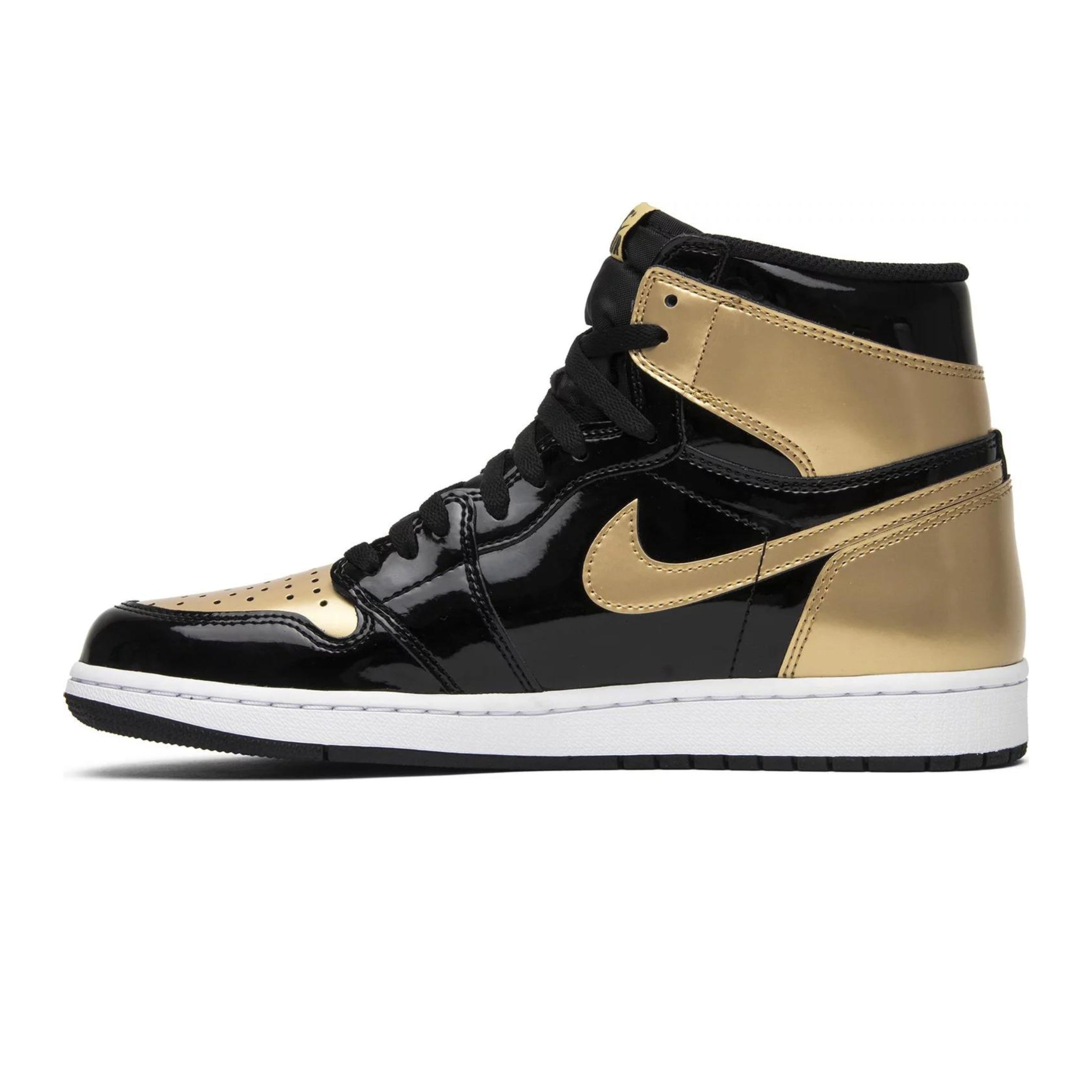 Gold toe air jordan 1 hotsell