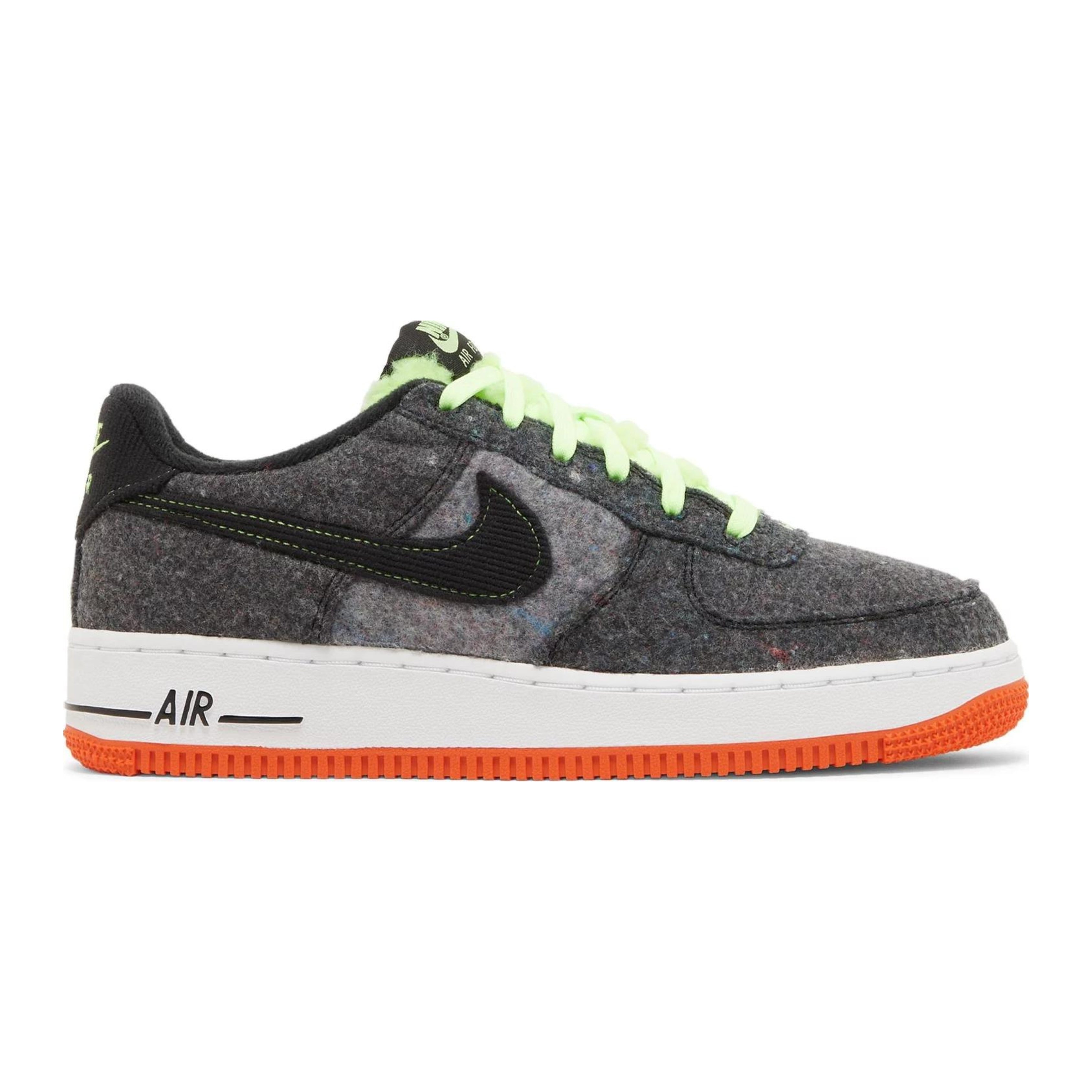 Nike Air Force 1 Low LV8 Black Ghost Green (GS)