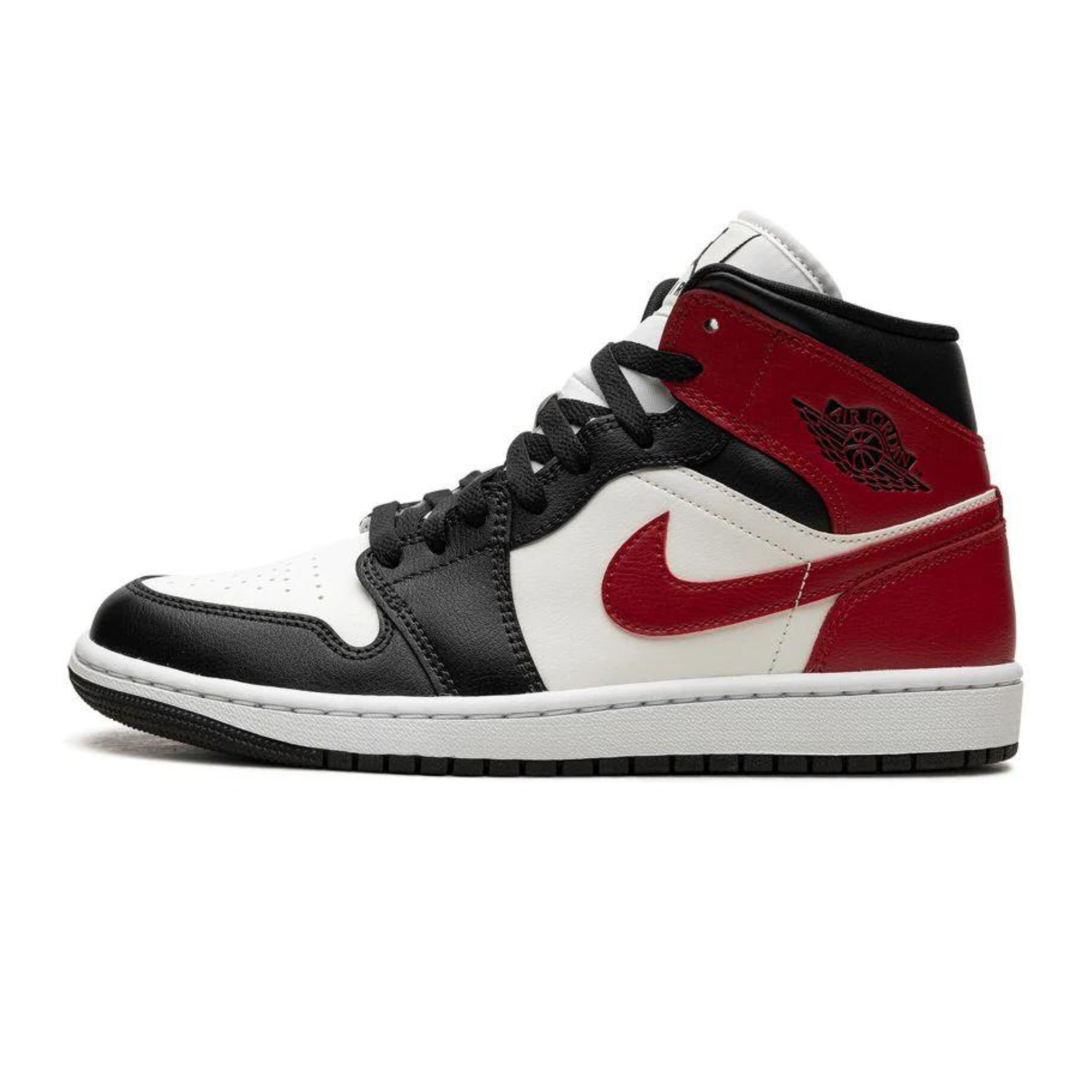 Jordan 1 Mid Gym Red Off Noir (Women's)